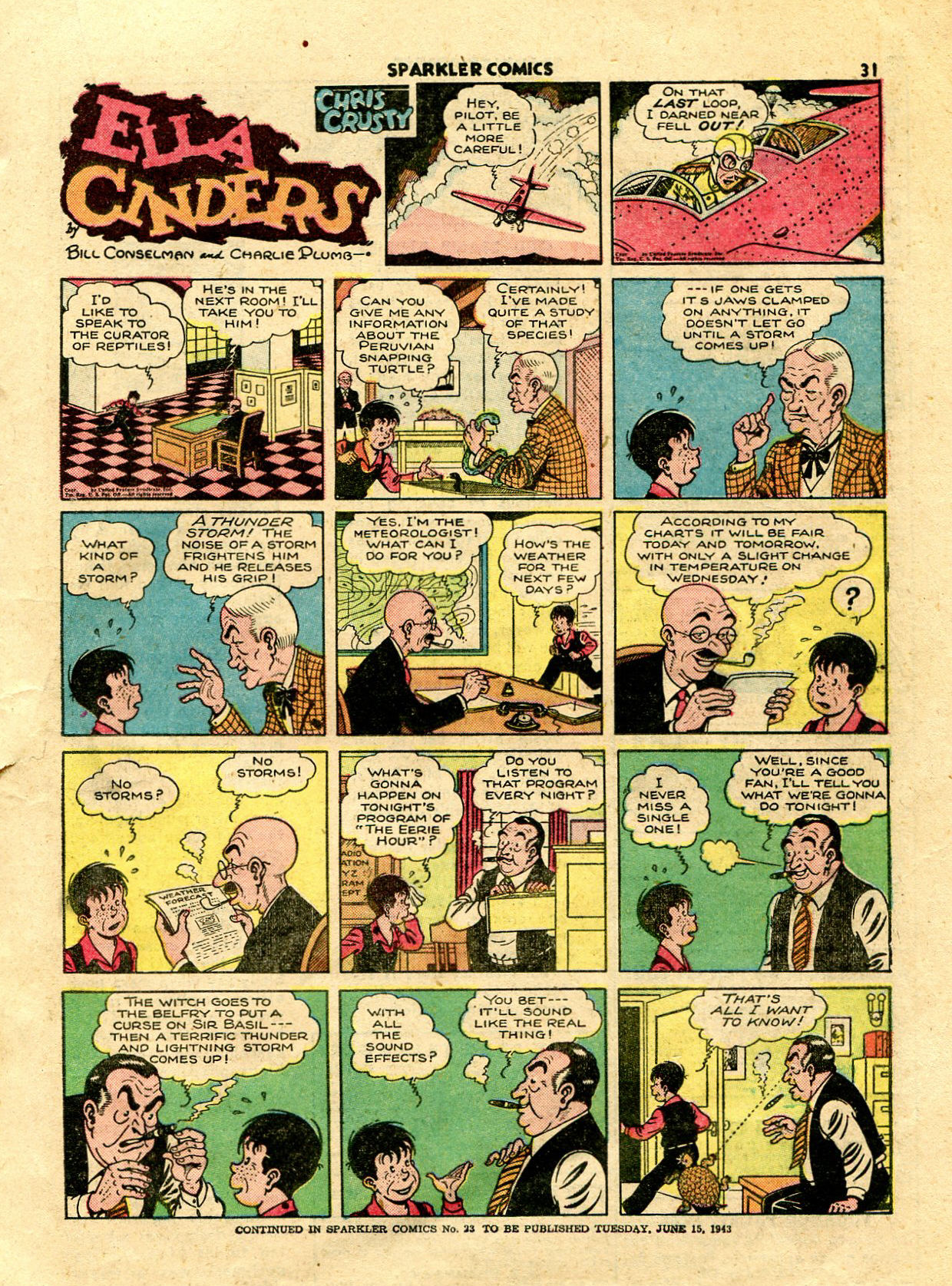 Read online Sparkler Comics comic -  Issue #22 - 31