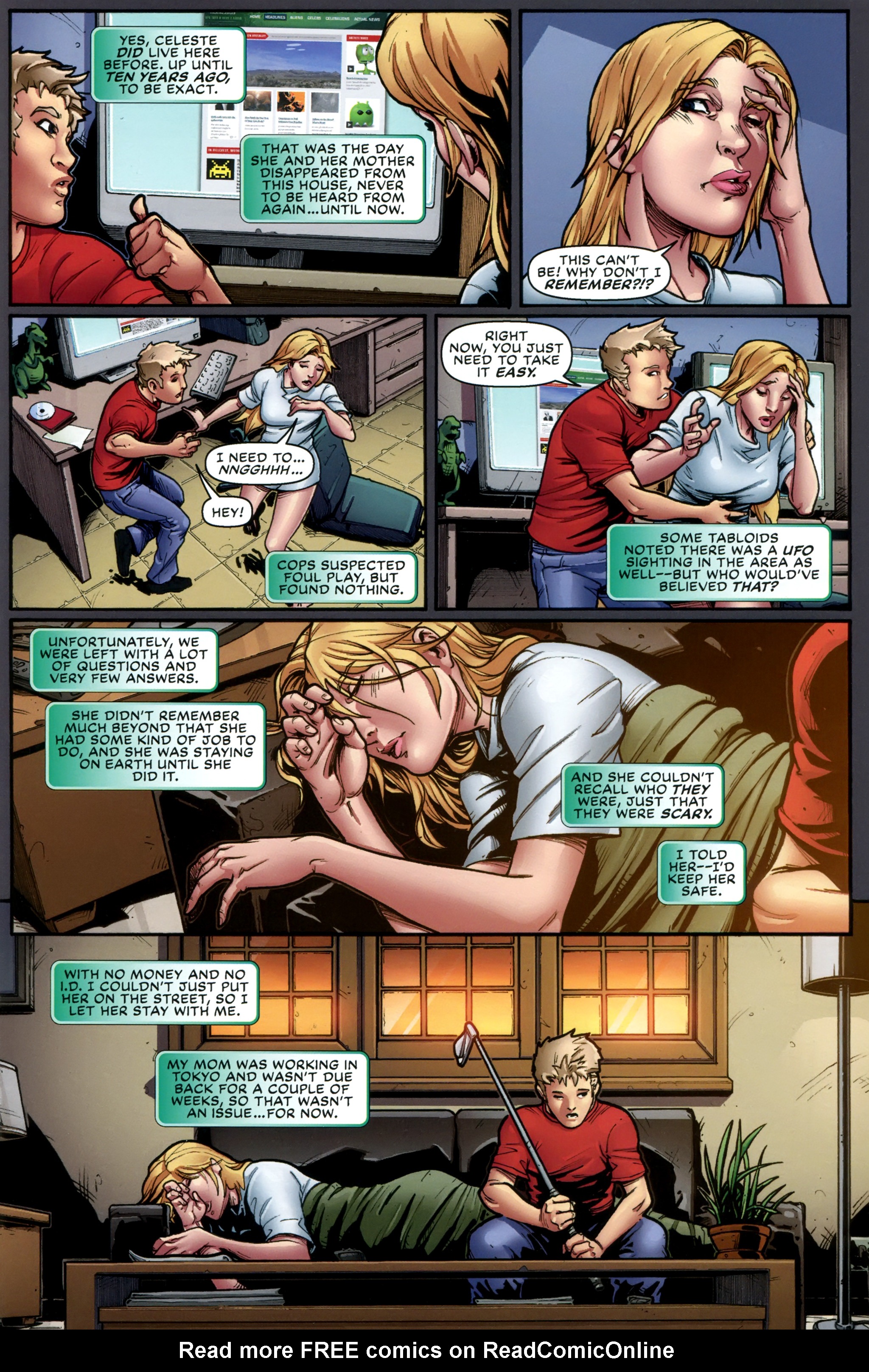 Read online Homecoming comic -  Issue #1 - 12