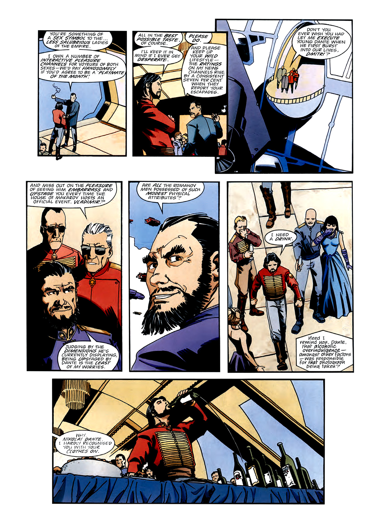 Read online Nikolai Dante comic -  Issue # TPB 3 - 7