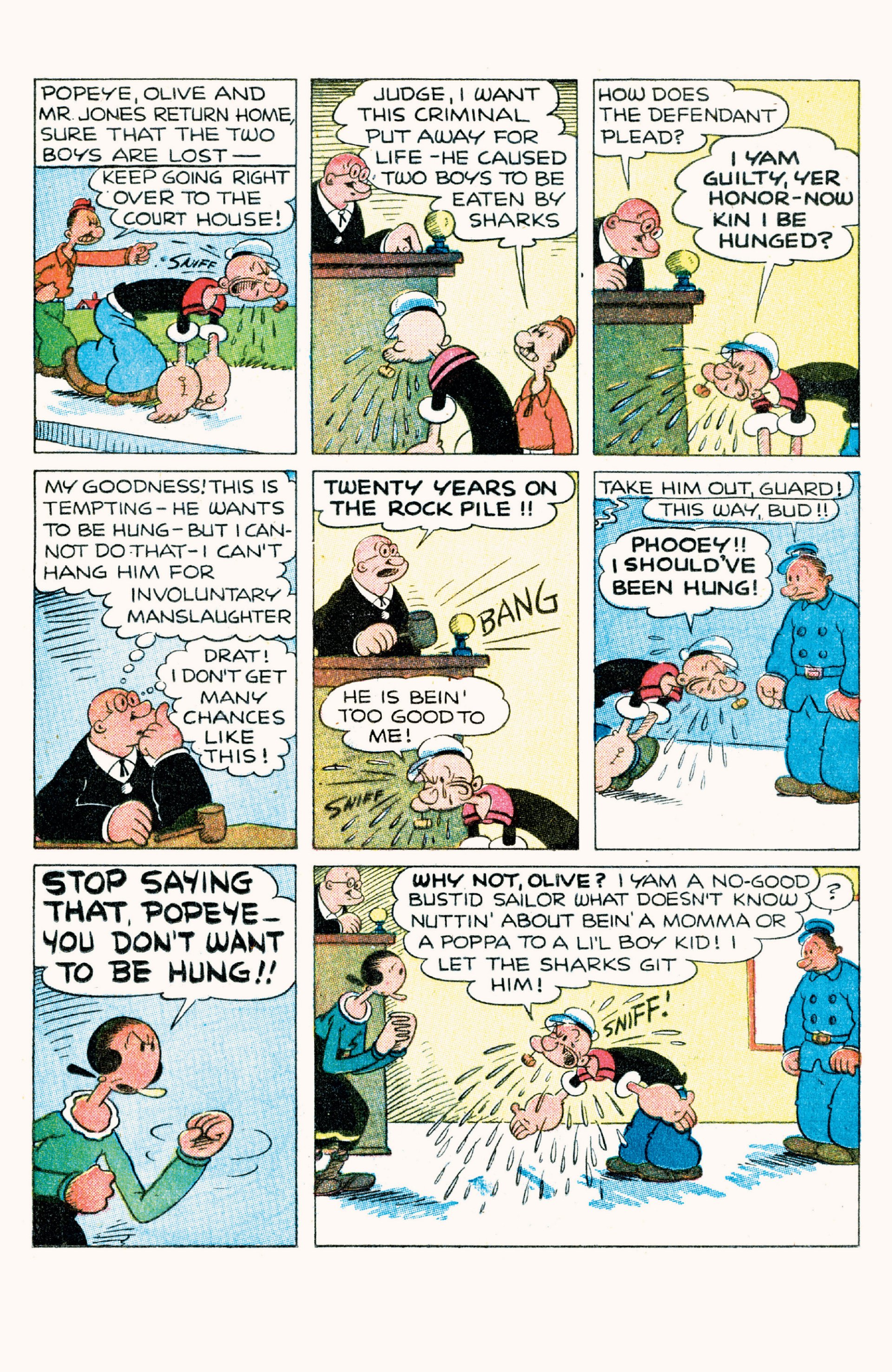 Read online Classic Popeye comic -  Issue #6 - 15