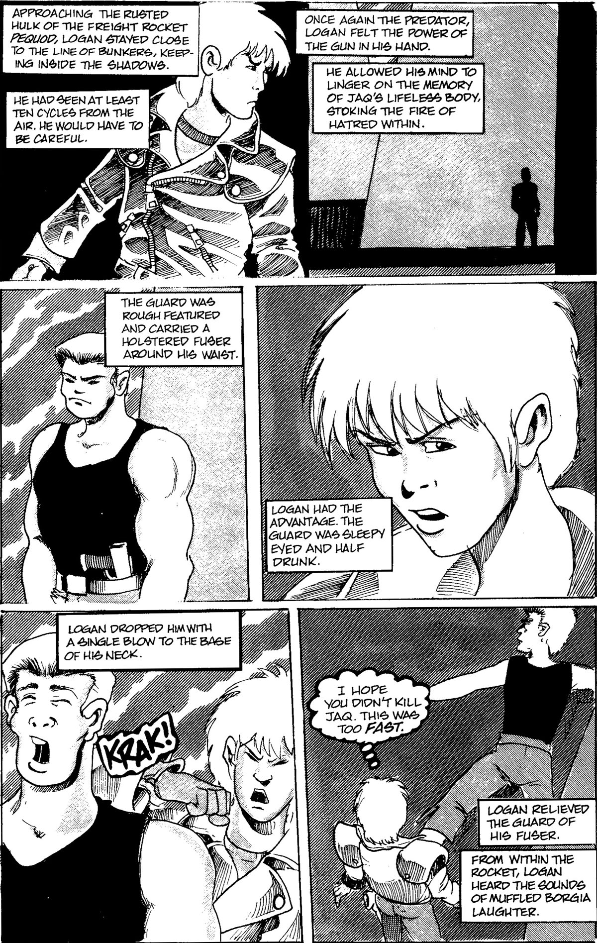 Read online Logan's World comic -  Issue #3 - 4