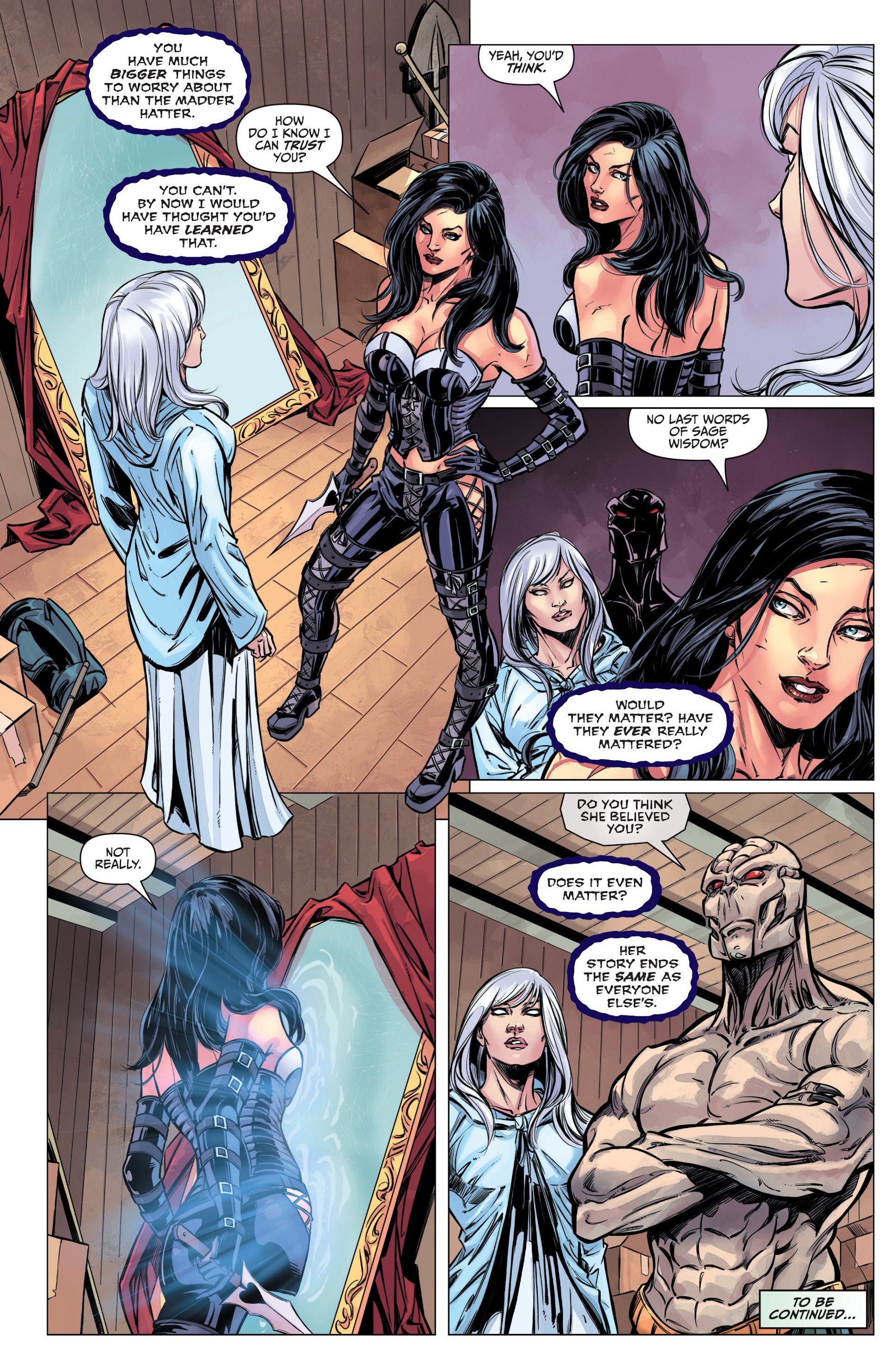 Read online Grimm Fairy Tales presents Wonderland comic -  Issue #20 - 23