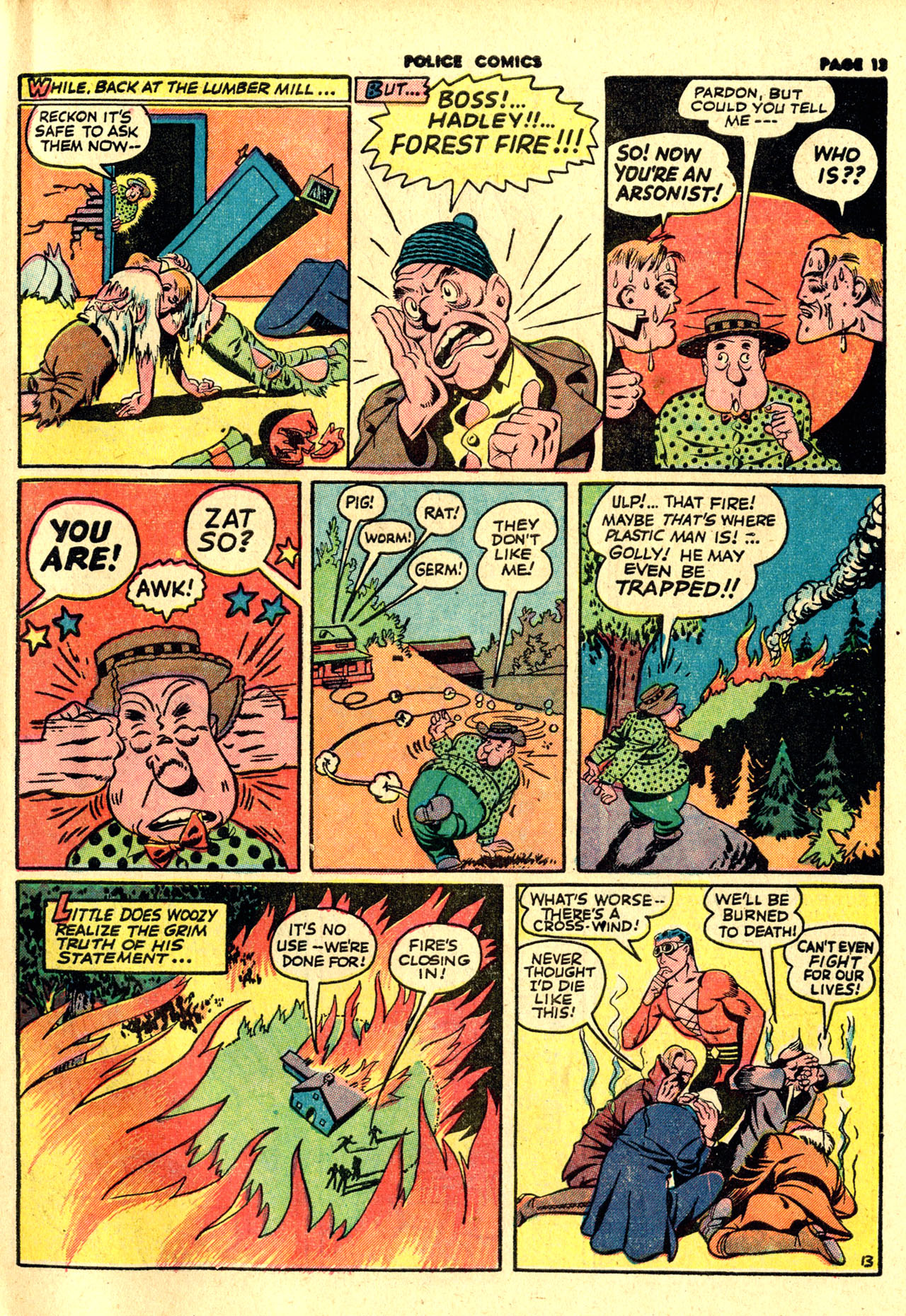 Read online Police Comics comic -  Issue #19 - 15