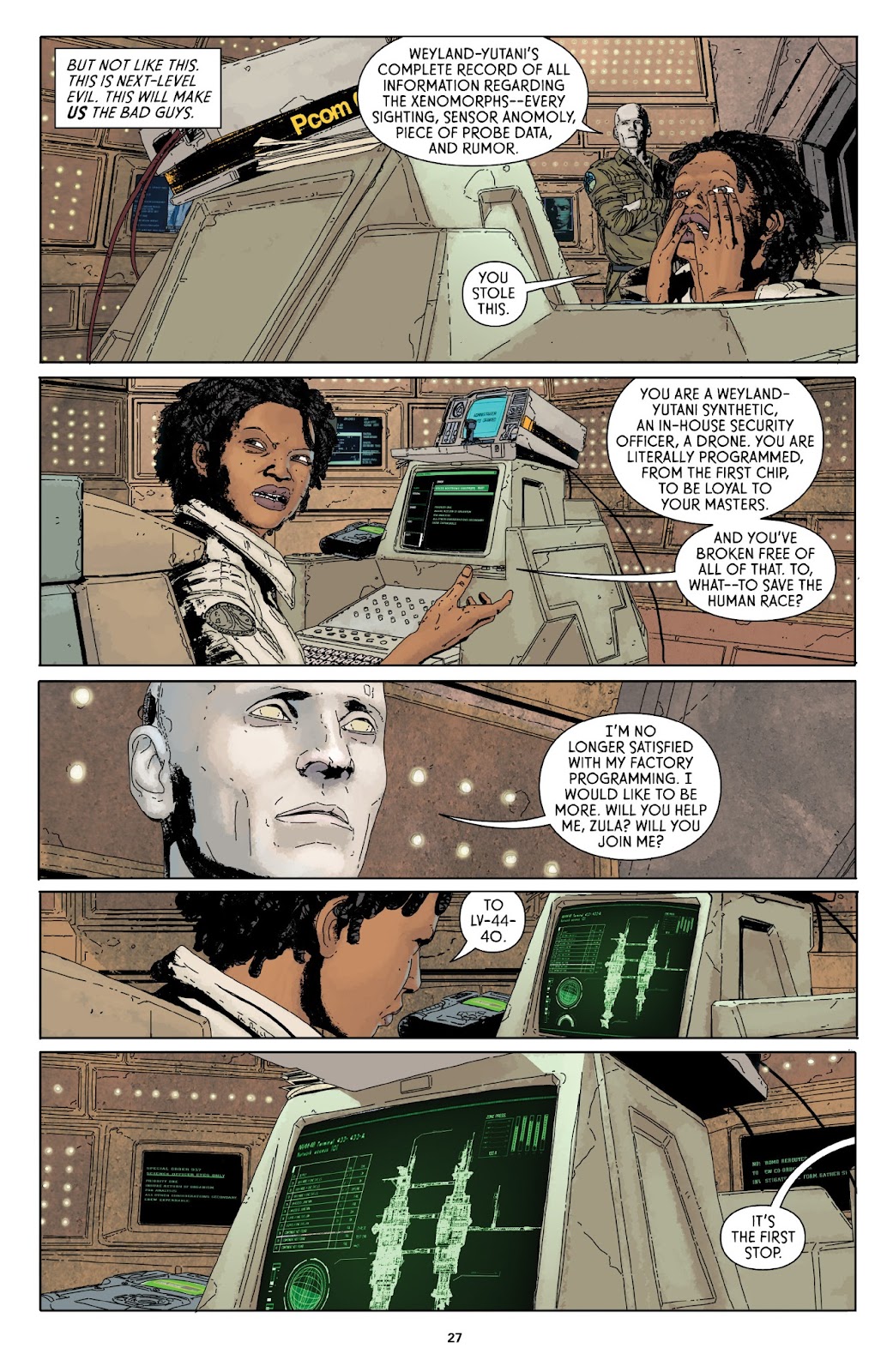 Aliens: Defiance issue TPB 1 - Page 27