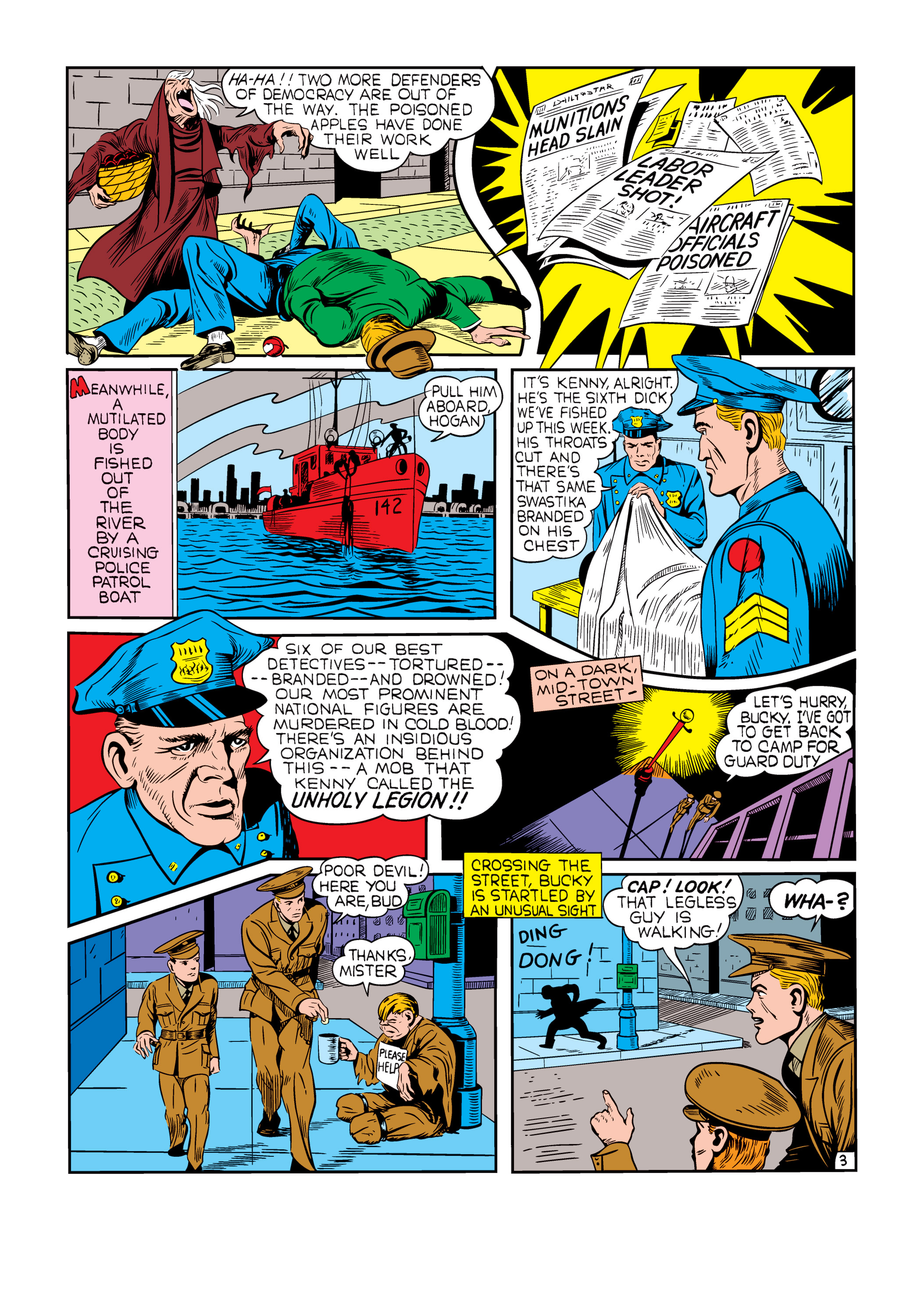 Read online Marvel Masterworks: Golden Age Captain America comic -  Issue # TPB 1 (Part 3) - 13