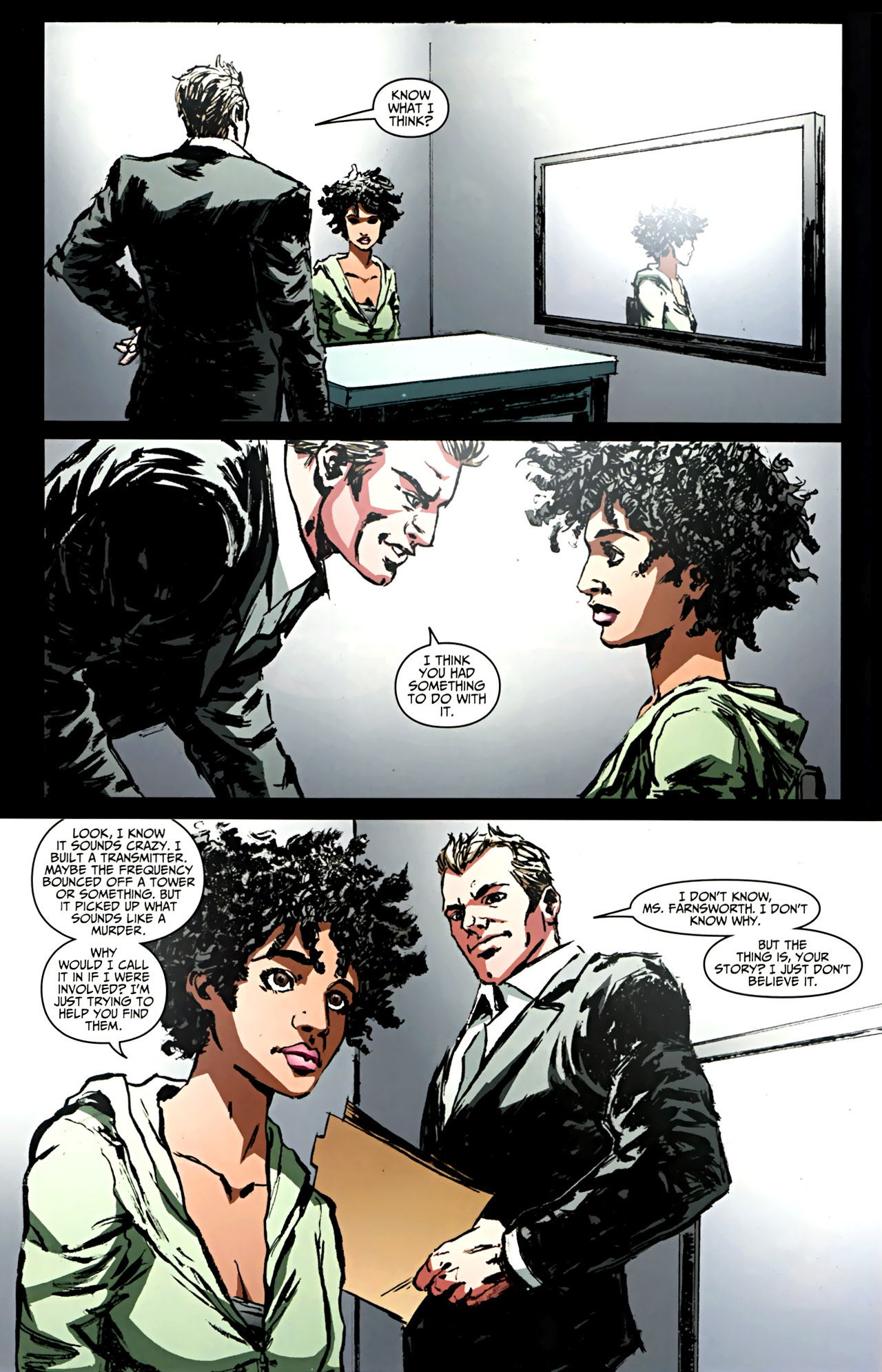 Read online Fringe: Tales from the Fringe comic -  Issue #3 - 7