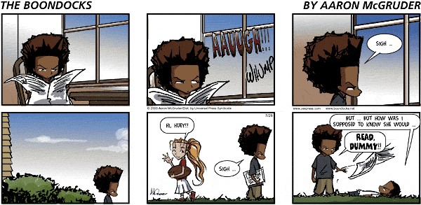Read online The Boondocks Collection comic -  Issue # Year 2002 - 209