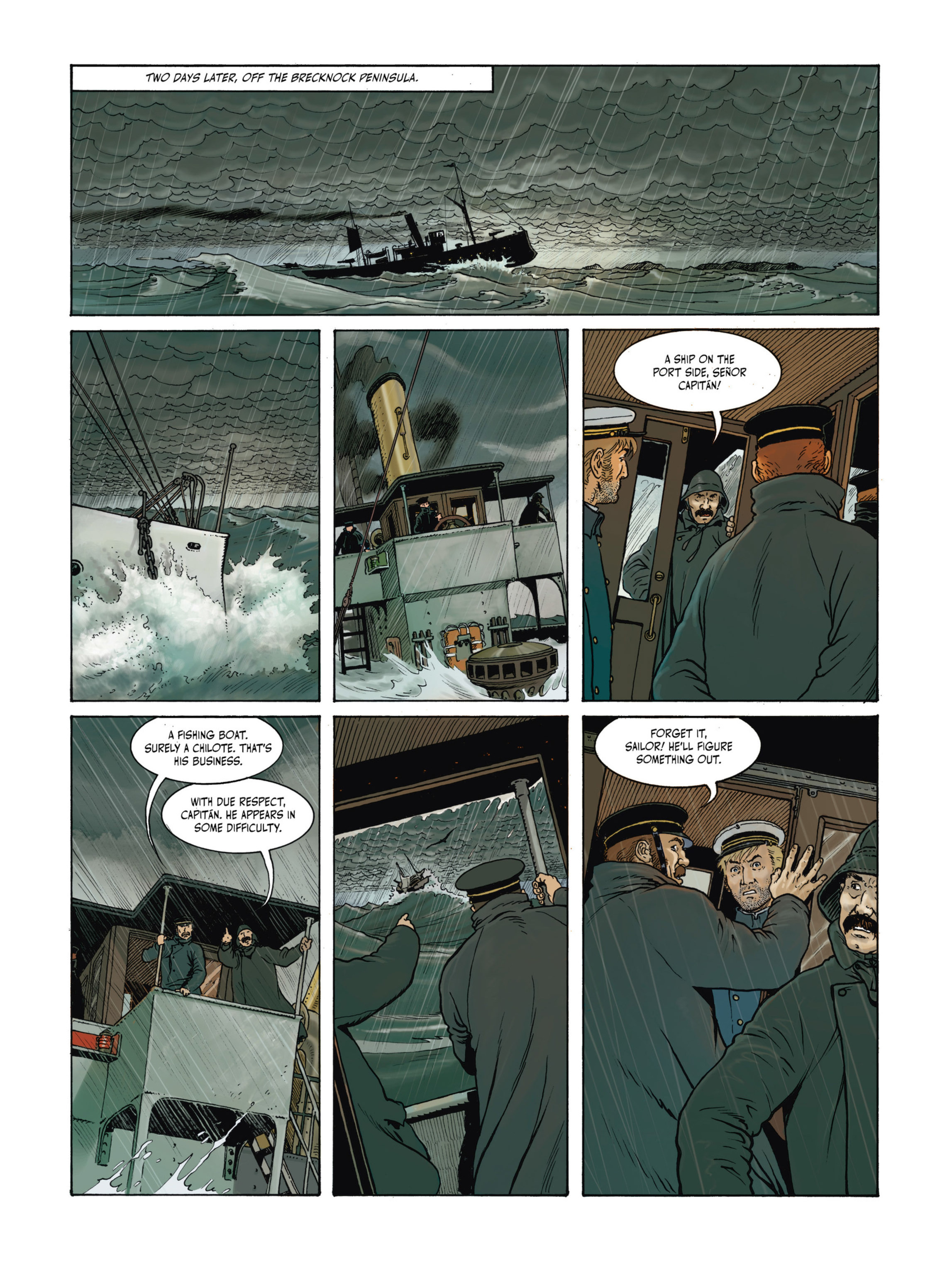 Read online Cape Horn comic -  Issue #4 - 9