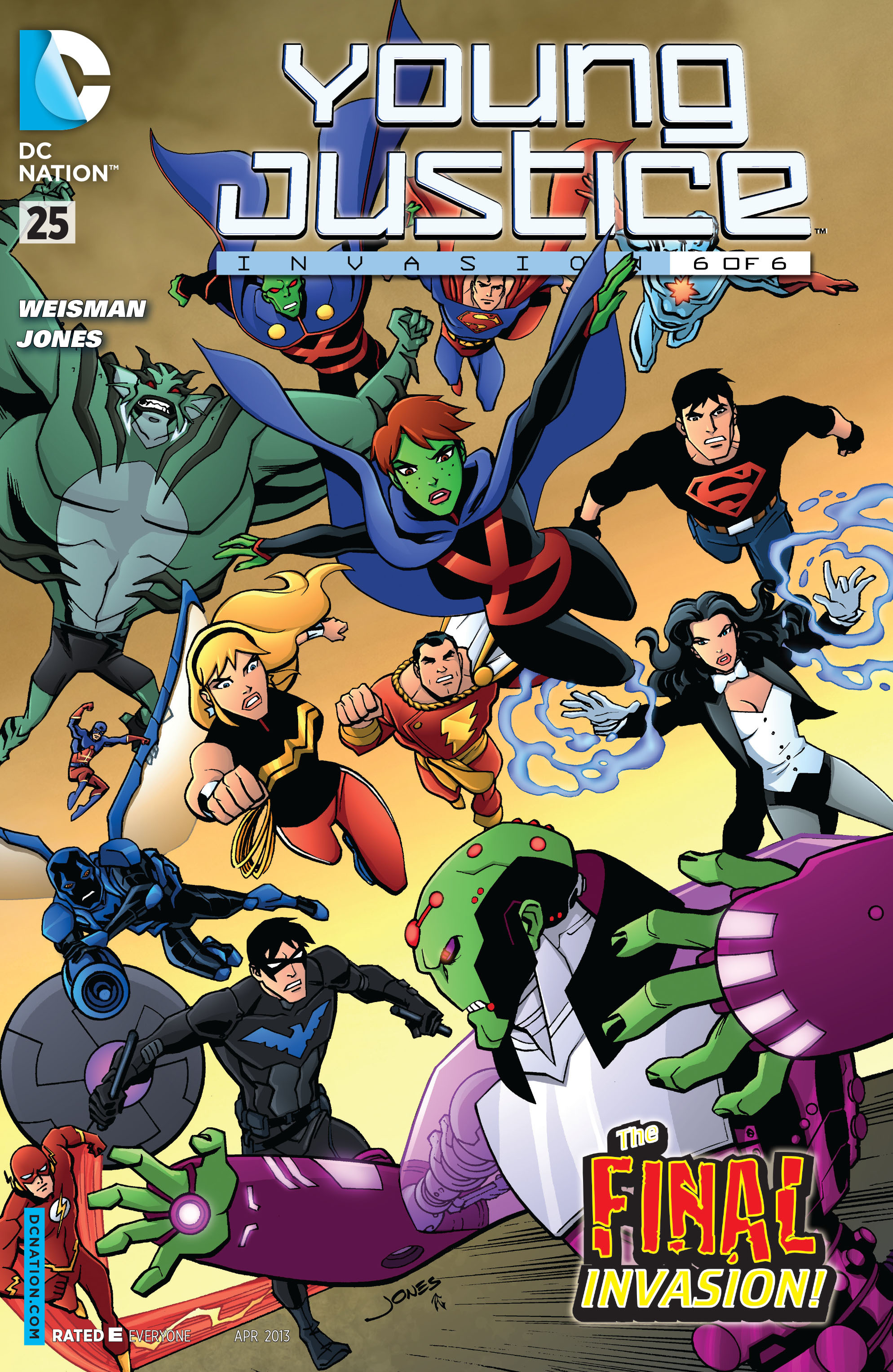 Read online Young Justice (2011) comic -  Issue #25 - 1