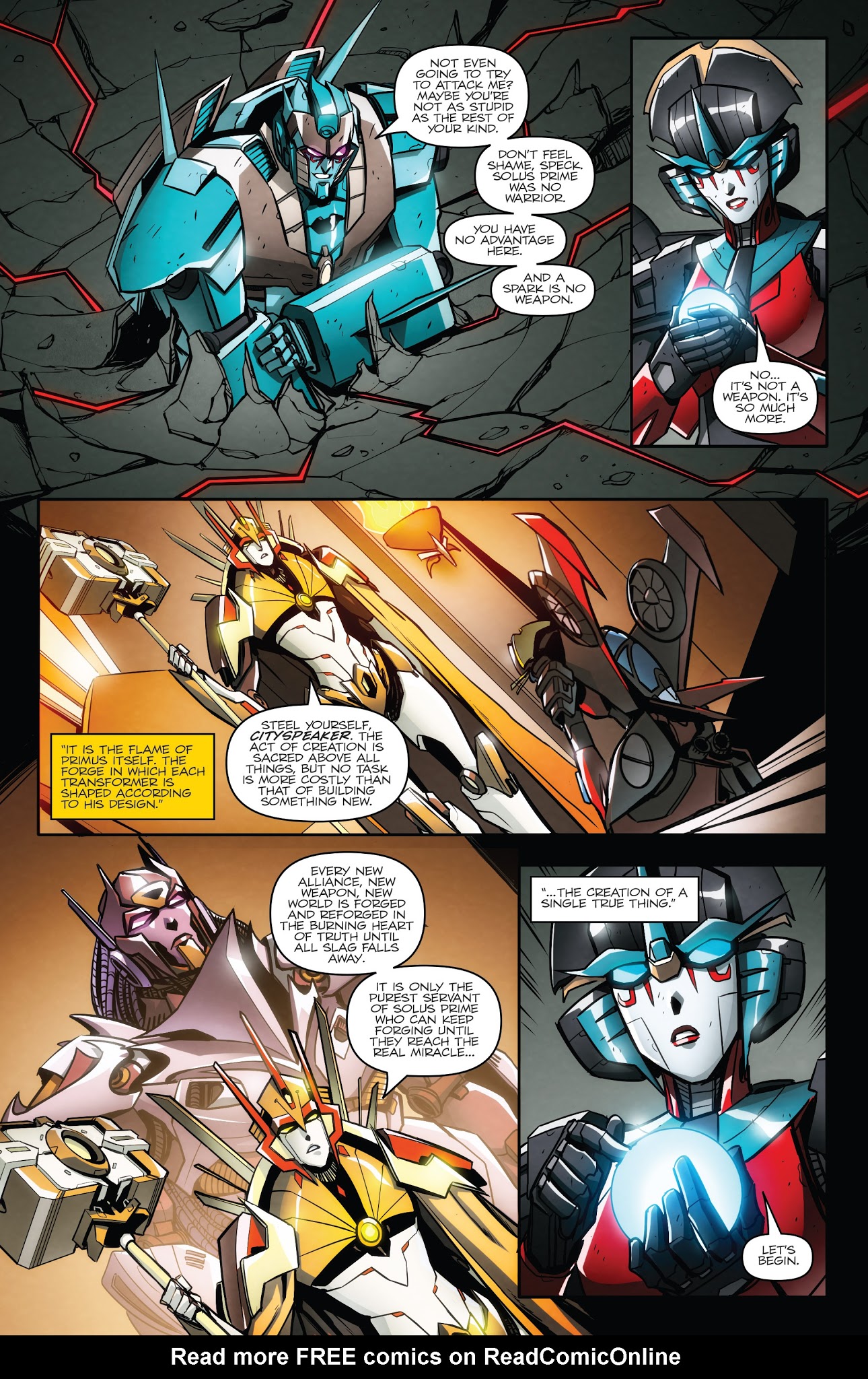 Read online Transformers: Till All Are One comic -  Issue #12 - 15