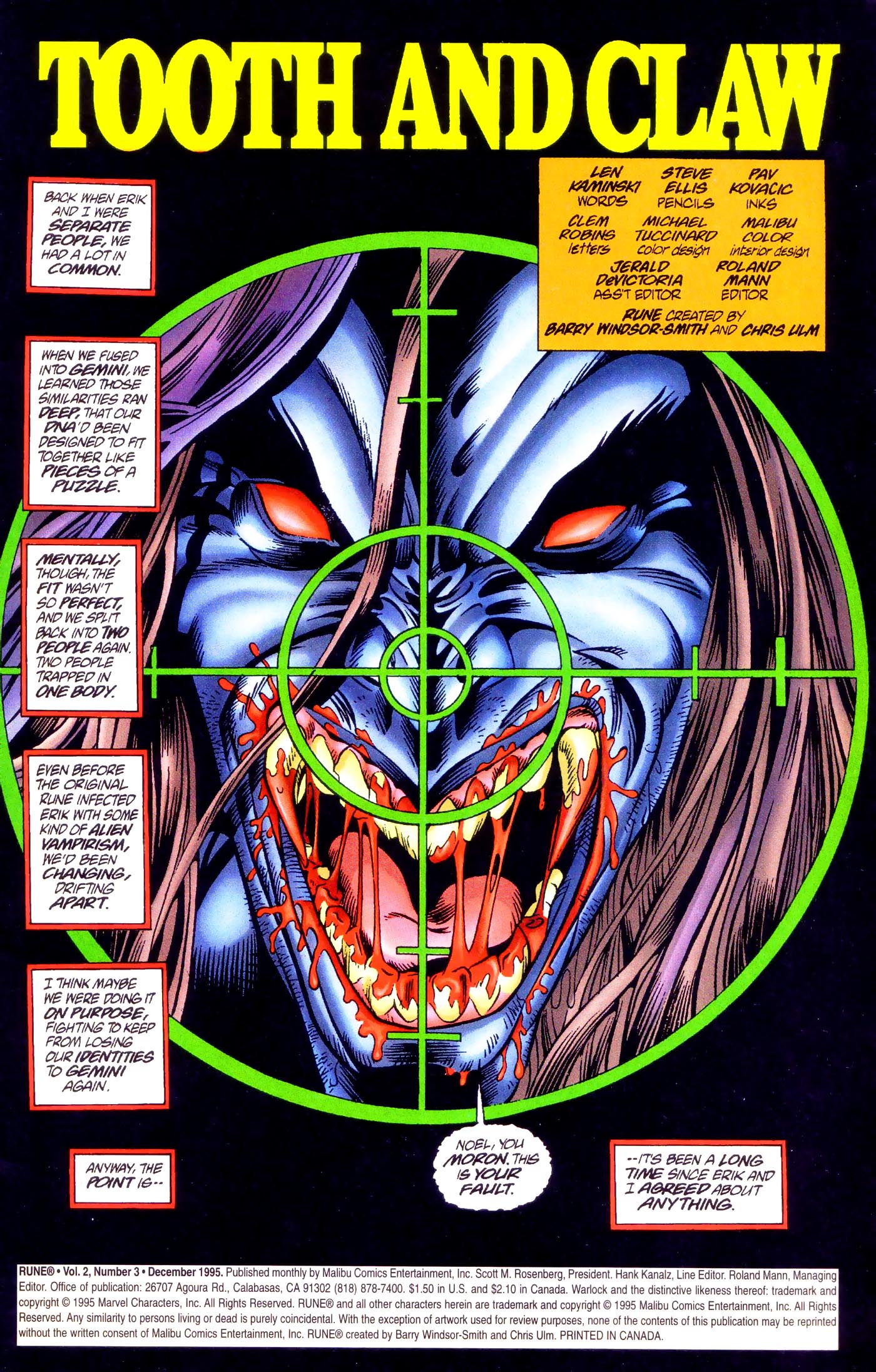 Read online Rune (1995) comic -  Issue #3 - 3