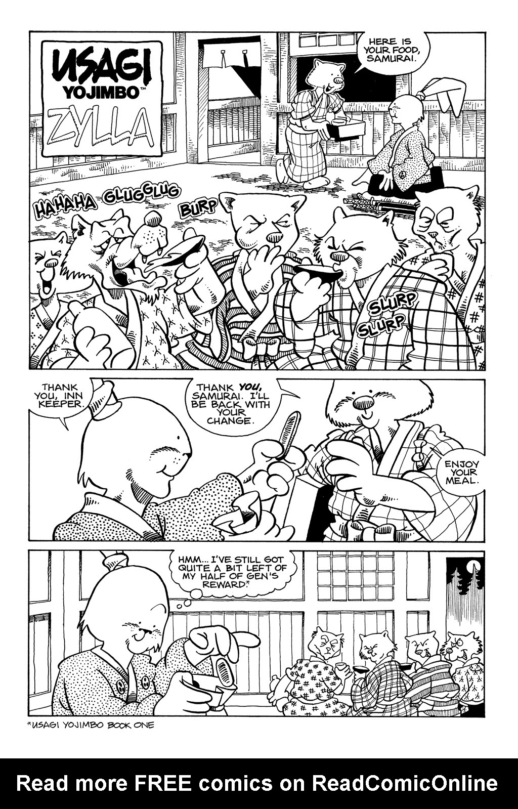 Read online Usagi Yojimbo (1987) comic -  Issue #6 - 14