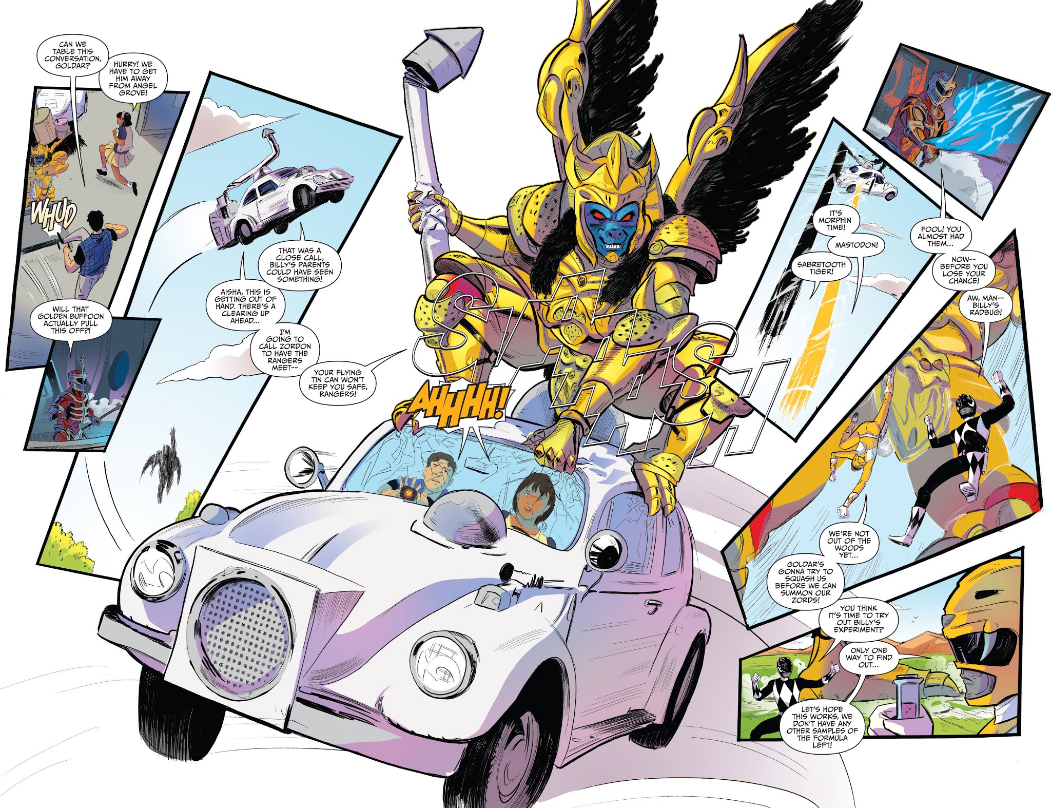 Read online Mighty Morphin Power Rangers 25th Anniversary Special comic -  Issue # Full - 11