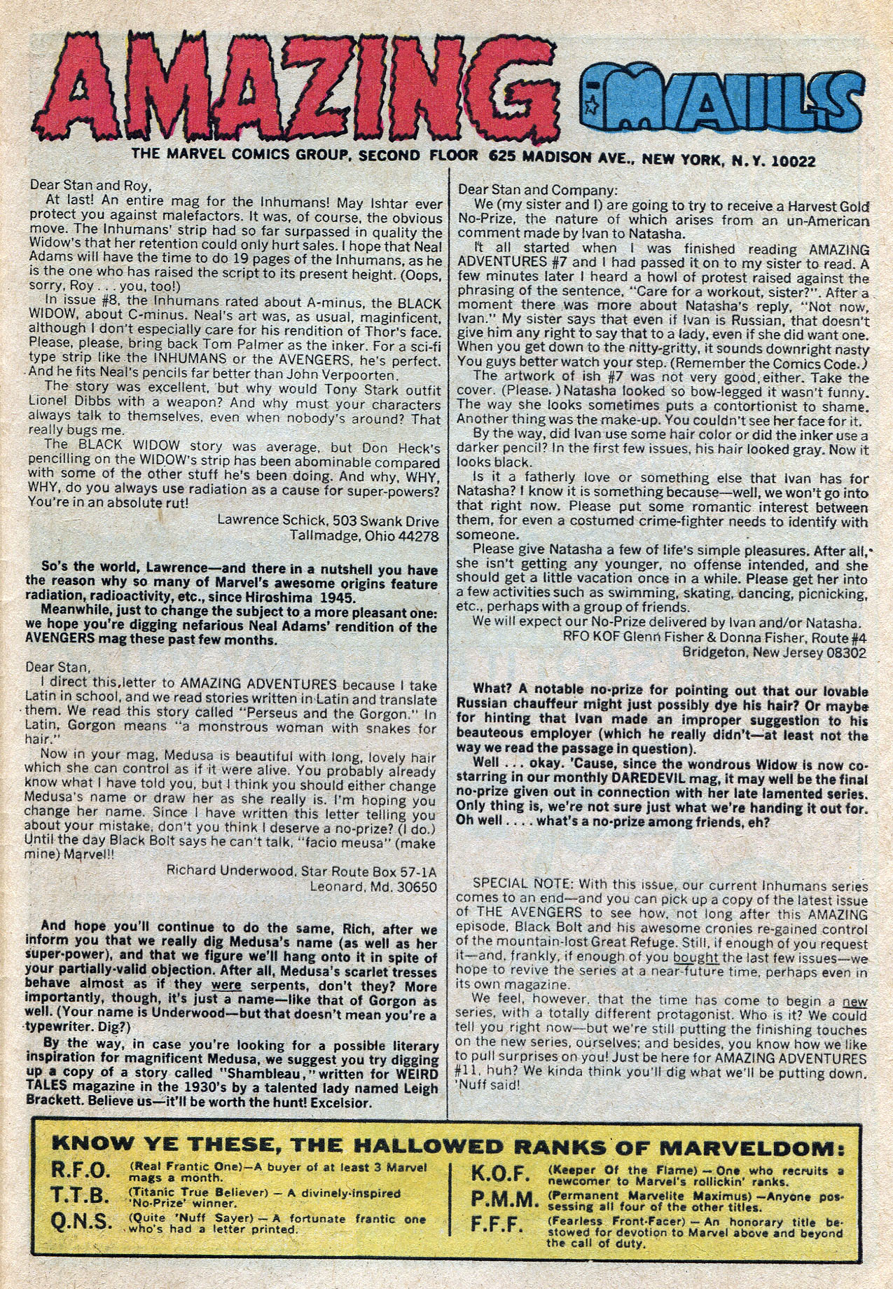 Read online Amazing Adventures (1970) comic -  Issue #10 - 33