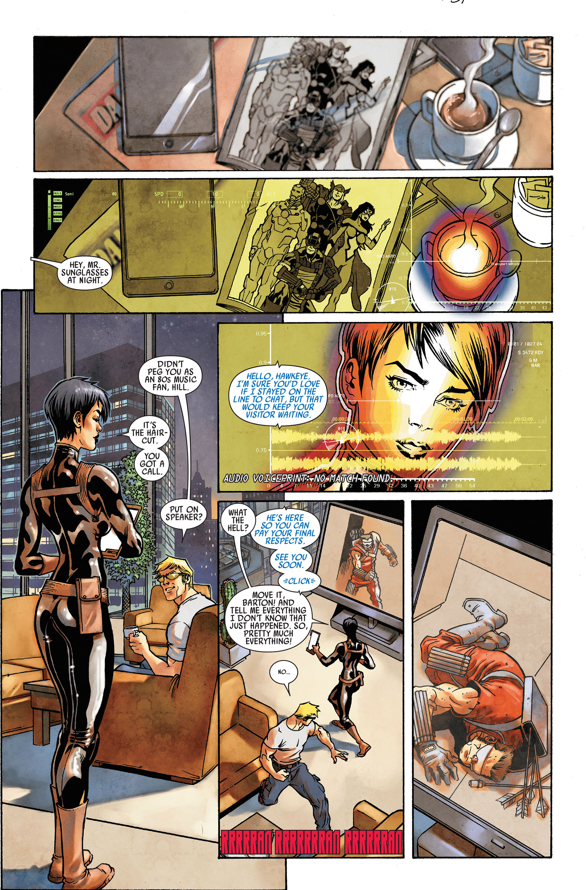 Read online Hawkeye: Blindspot comic -  Issue #1 - 19