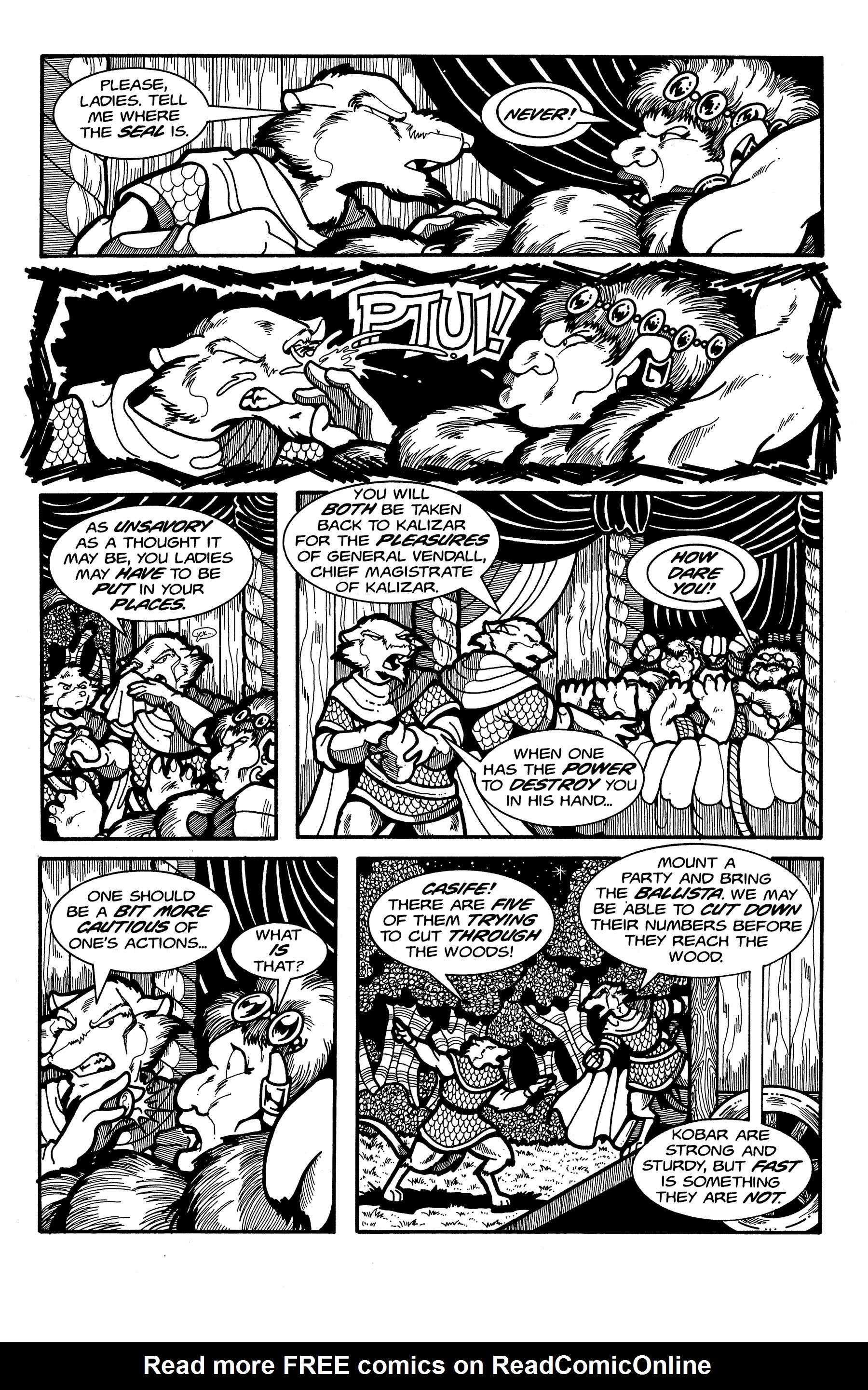 Read online Tall Tails: Thieves' Quest comic -  Issue #2 - 22