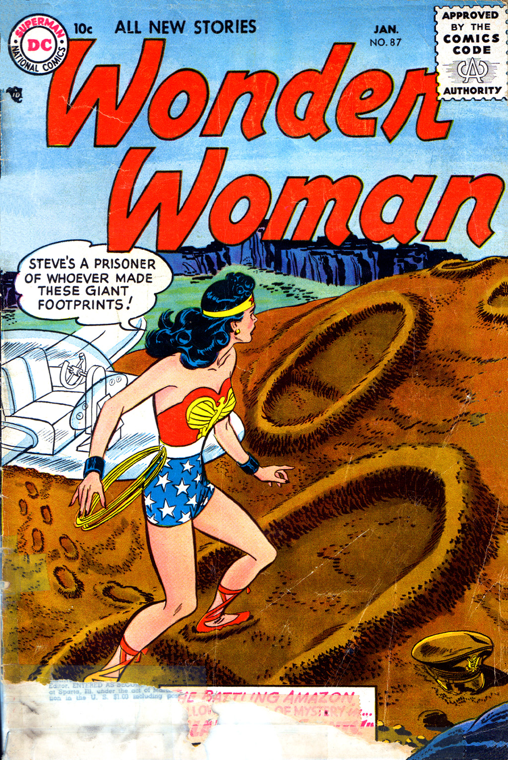 Read online Wonder Woman (1942) comic -  Issue #87 - 1