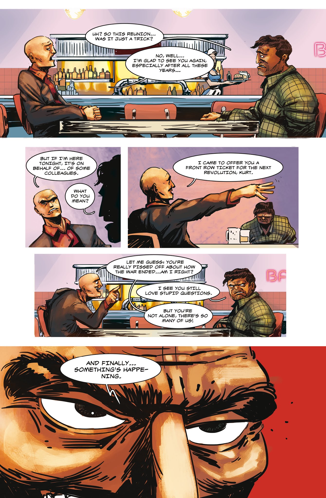 Read online Hotline Miami Wildlife comic -  Issue #5 - 14