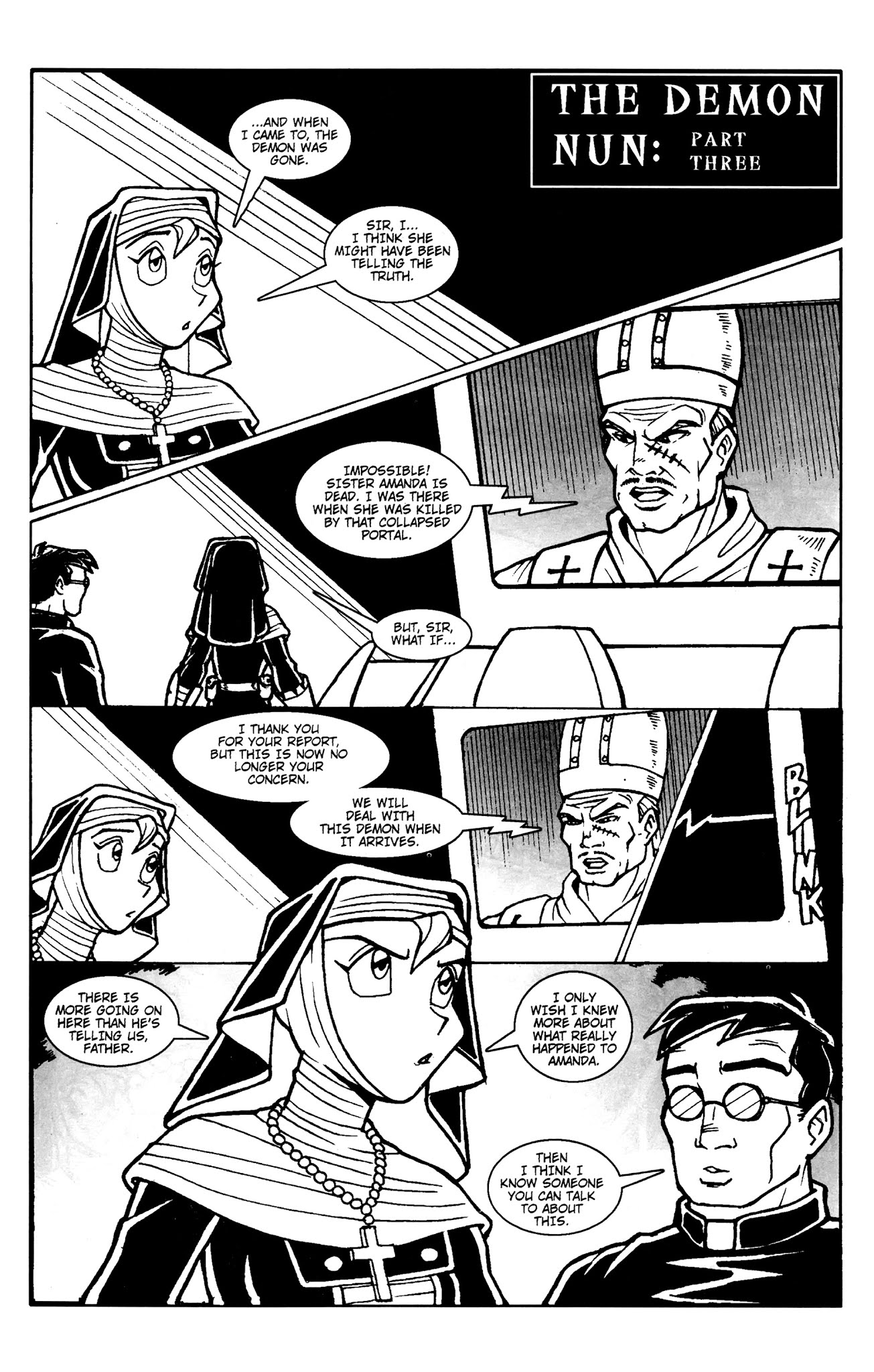 Read online Warrior Nun Brigantia comic -  Issue #3 - 19