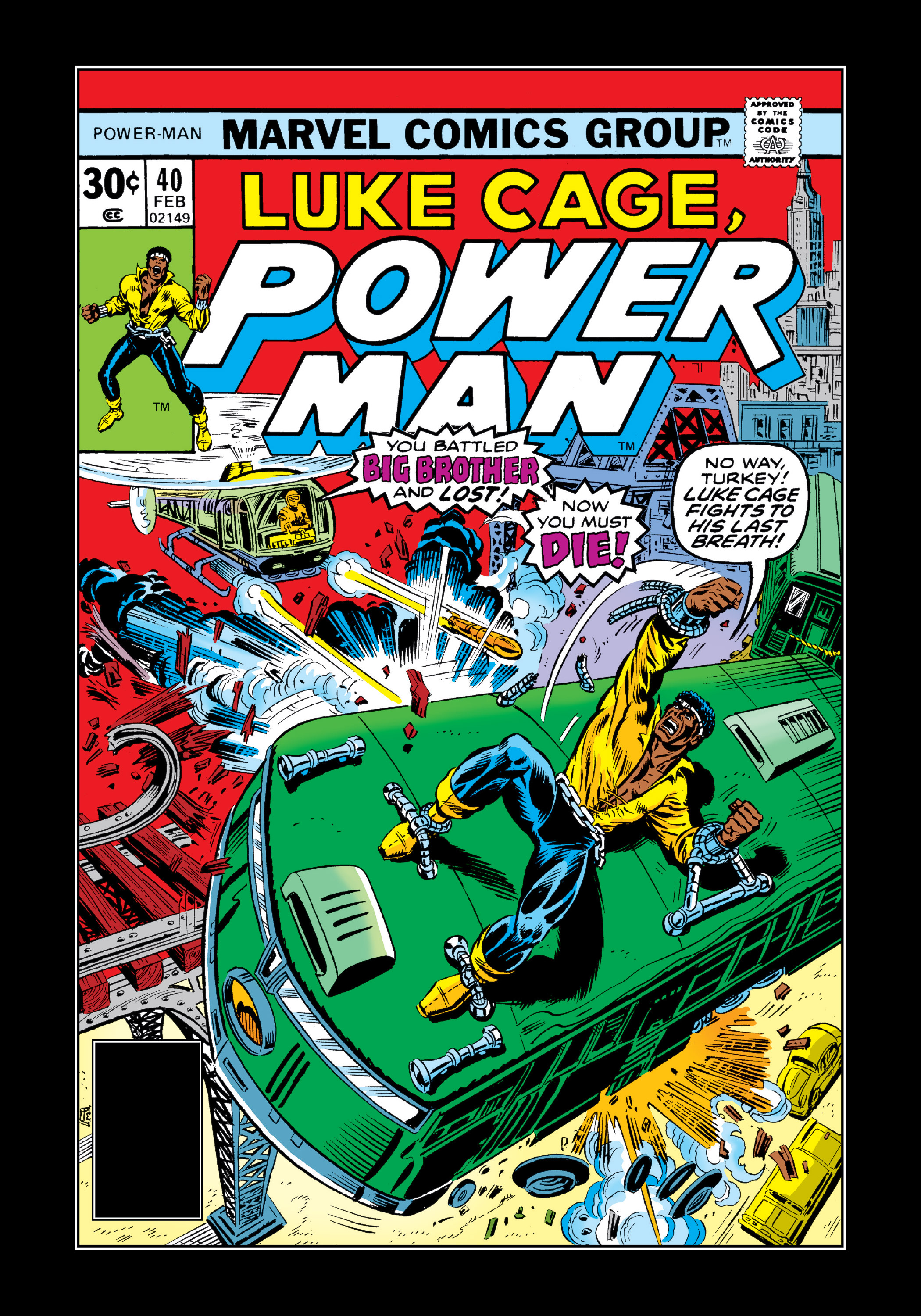 Read online Marvel Masterworks: Luke Cage, Power Man comic -  Issue # TPB 3 (Part 2) - 73