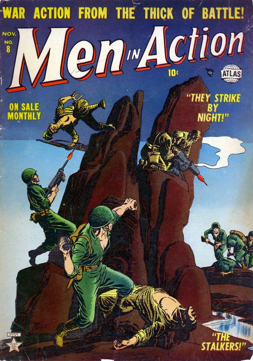 Read online Men in Action comic -  Issue #8 - 1