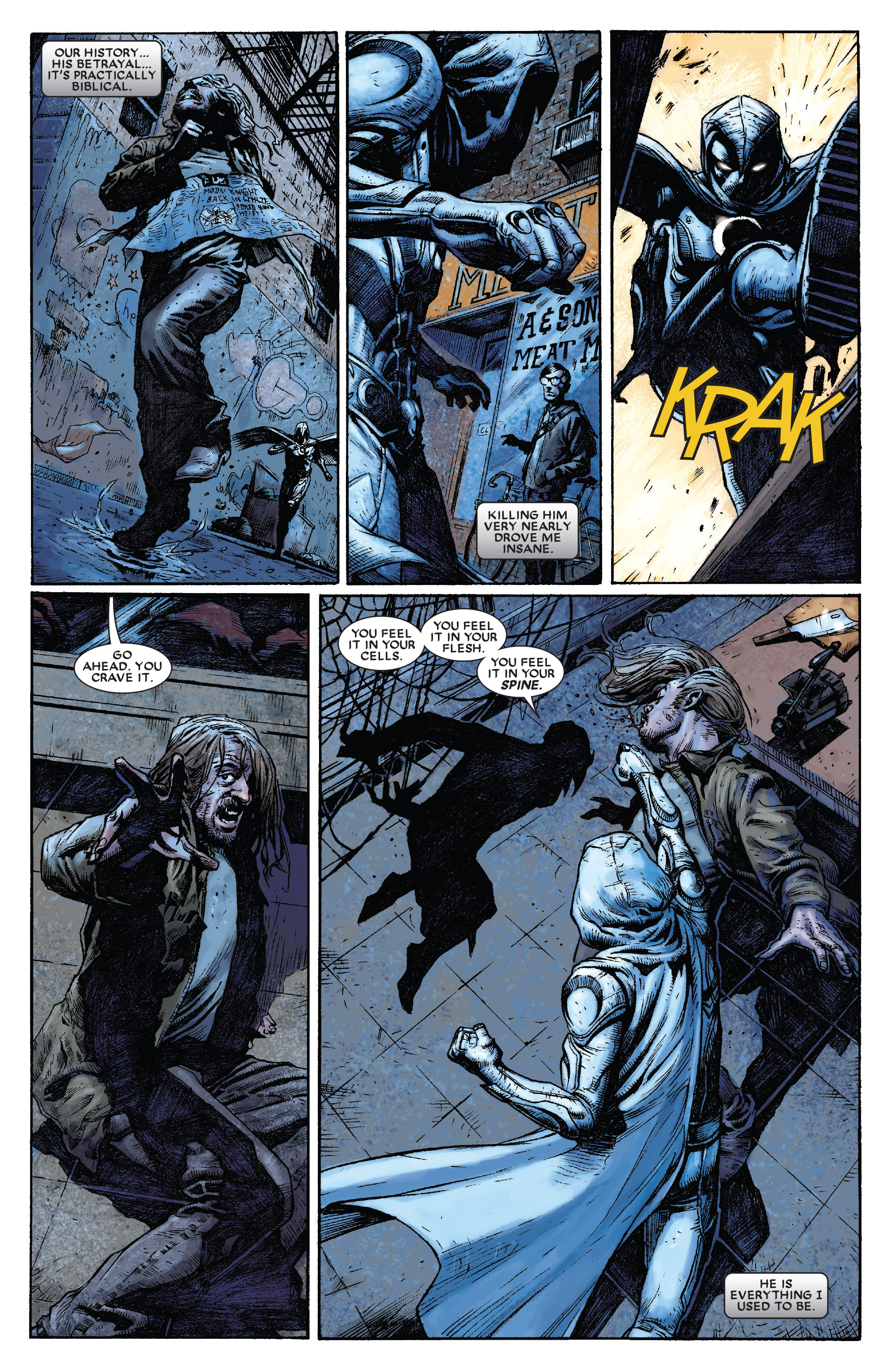 Read online Moon Knight by Huston, Benson & Hurwitz Omnibus comic -  Issue # TPB (Part 9) - 19