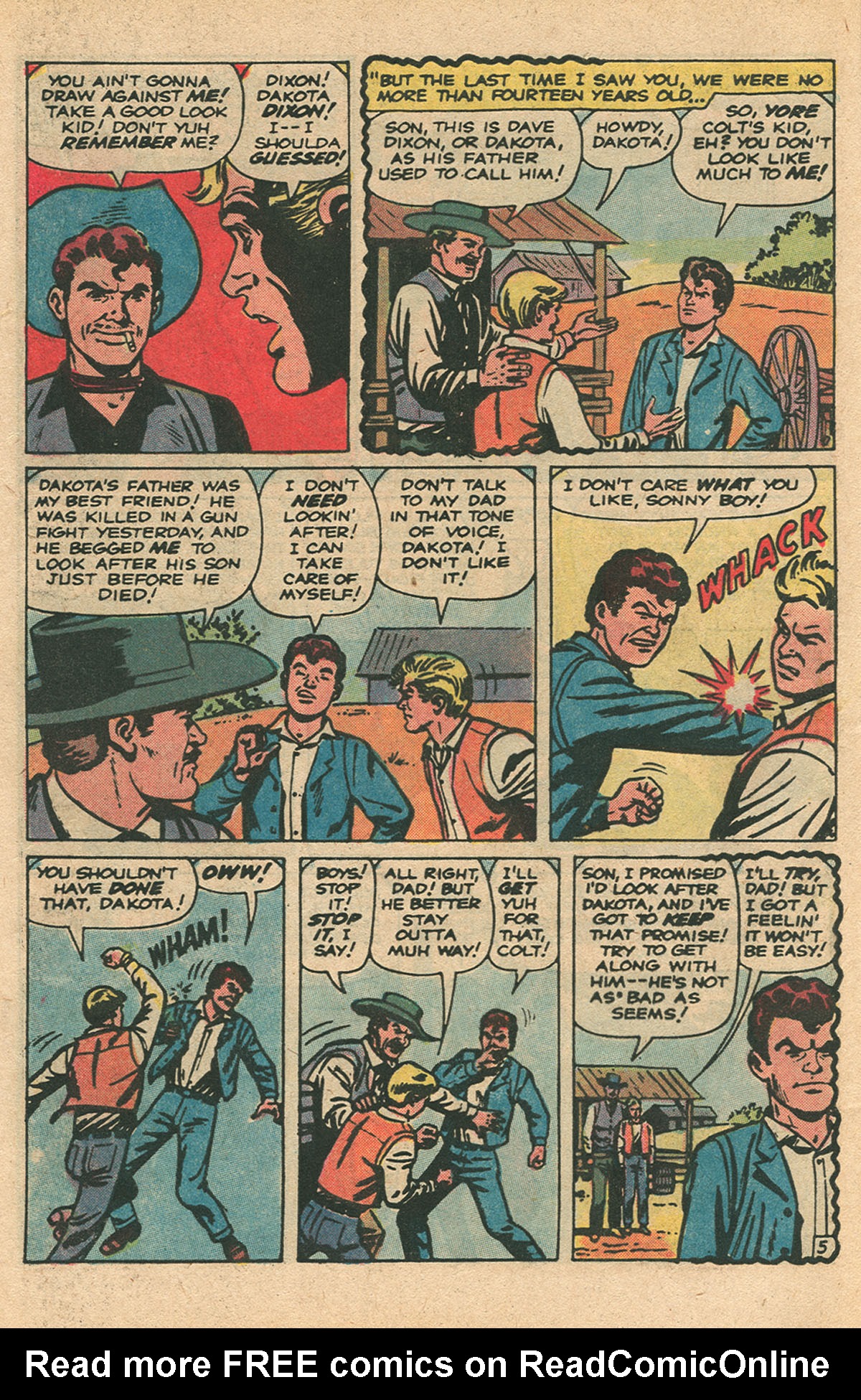 Read online Kid Colt Outlaw comic -  Issue #163 - 8