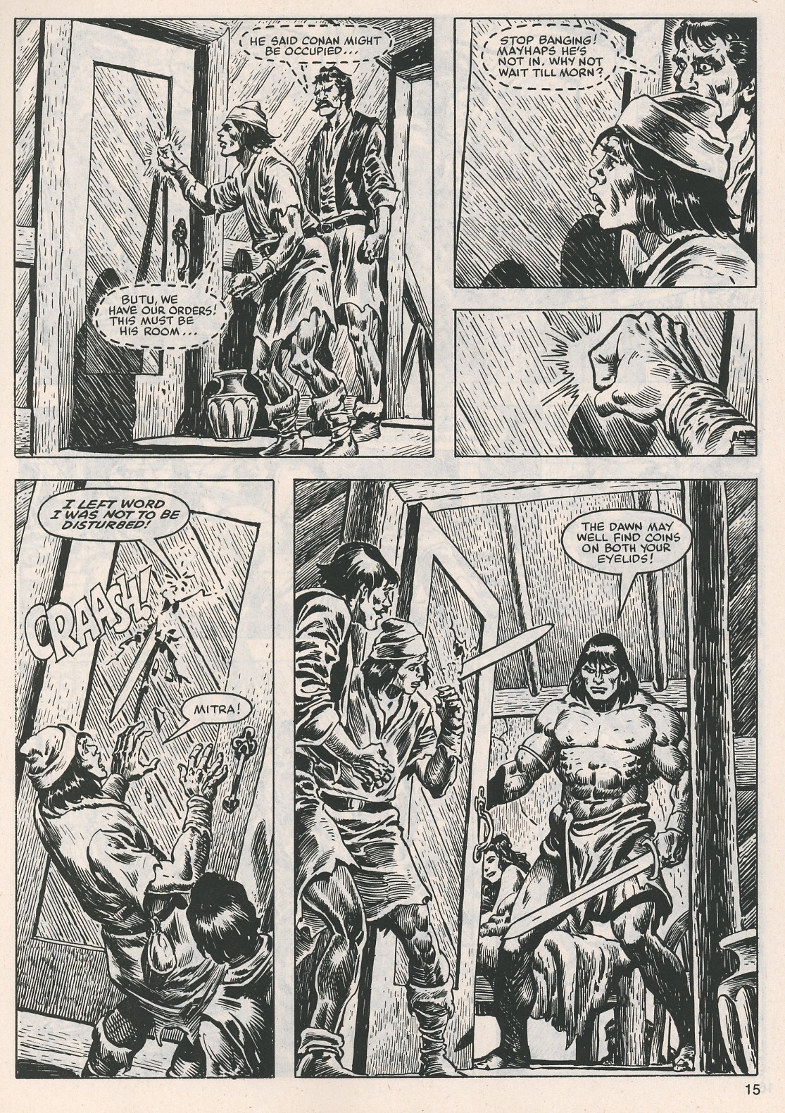 Read online The Savage Sword Of Conan comic -  Issue #116 - 15