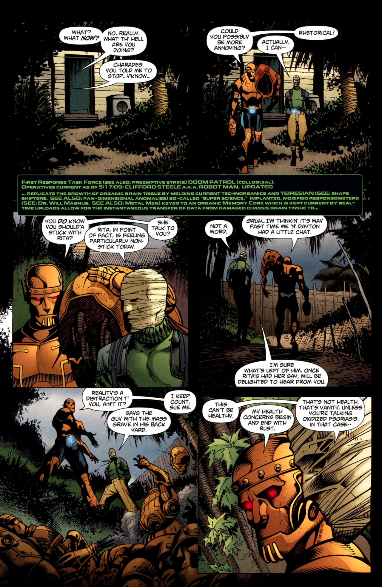 Read online Doom Patrol (2009) comic -  Issue #4 - 12