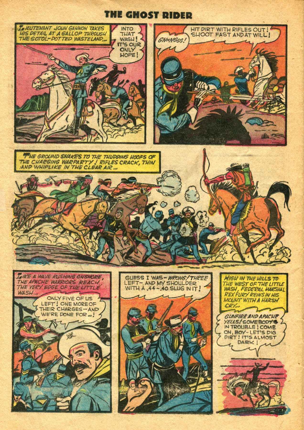 Read online The Ghost Rider (1950) comic -  Issue #5 - 28