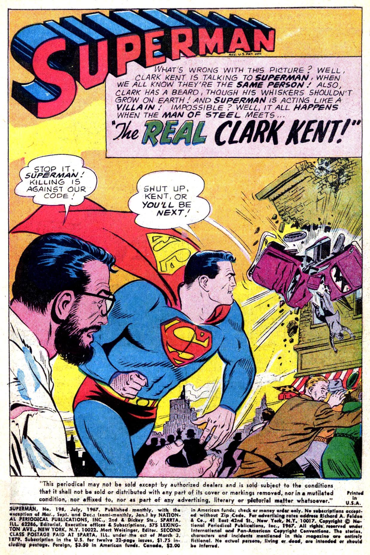 Read online Superman (1939) comic -  Issue #198 - 2
