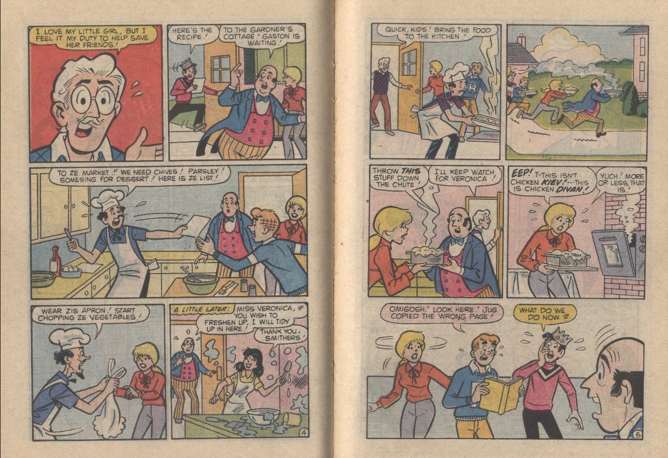 Read online Archie...Archie Andrews, Where Are You? Digest Magazine comic -  Issue #56 - 60