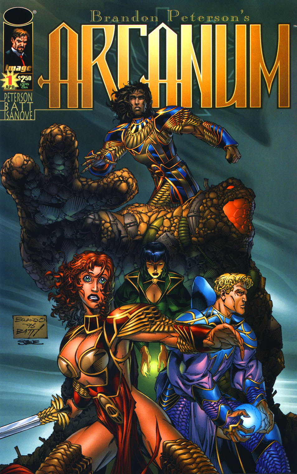 Read online Arcanum comic -  Issue #1 - 1