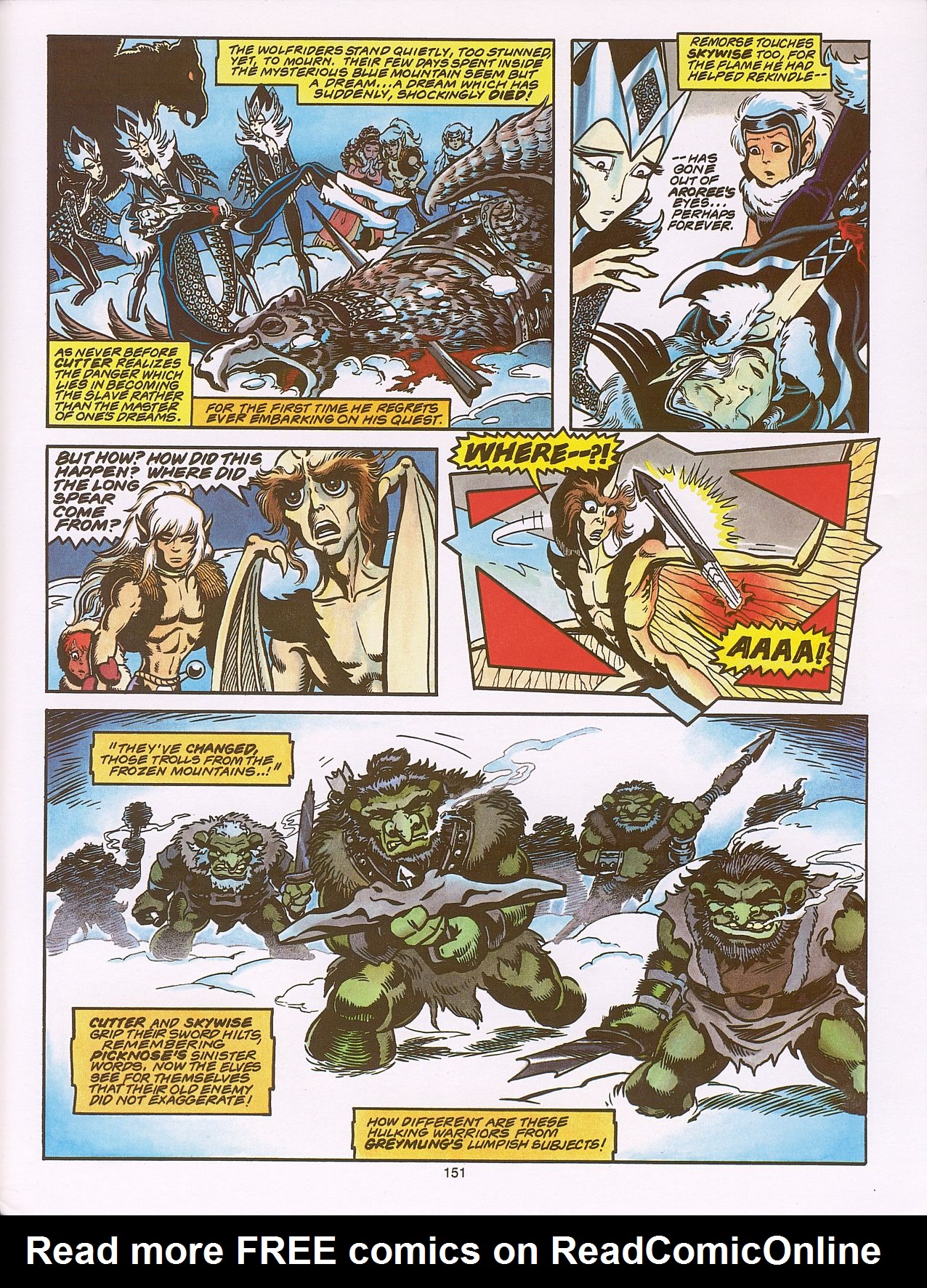 Read online ElfQuest (Starblaze Edition) comic -  Issue # TPB 3 - 150