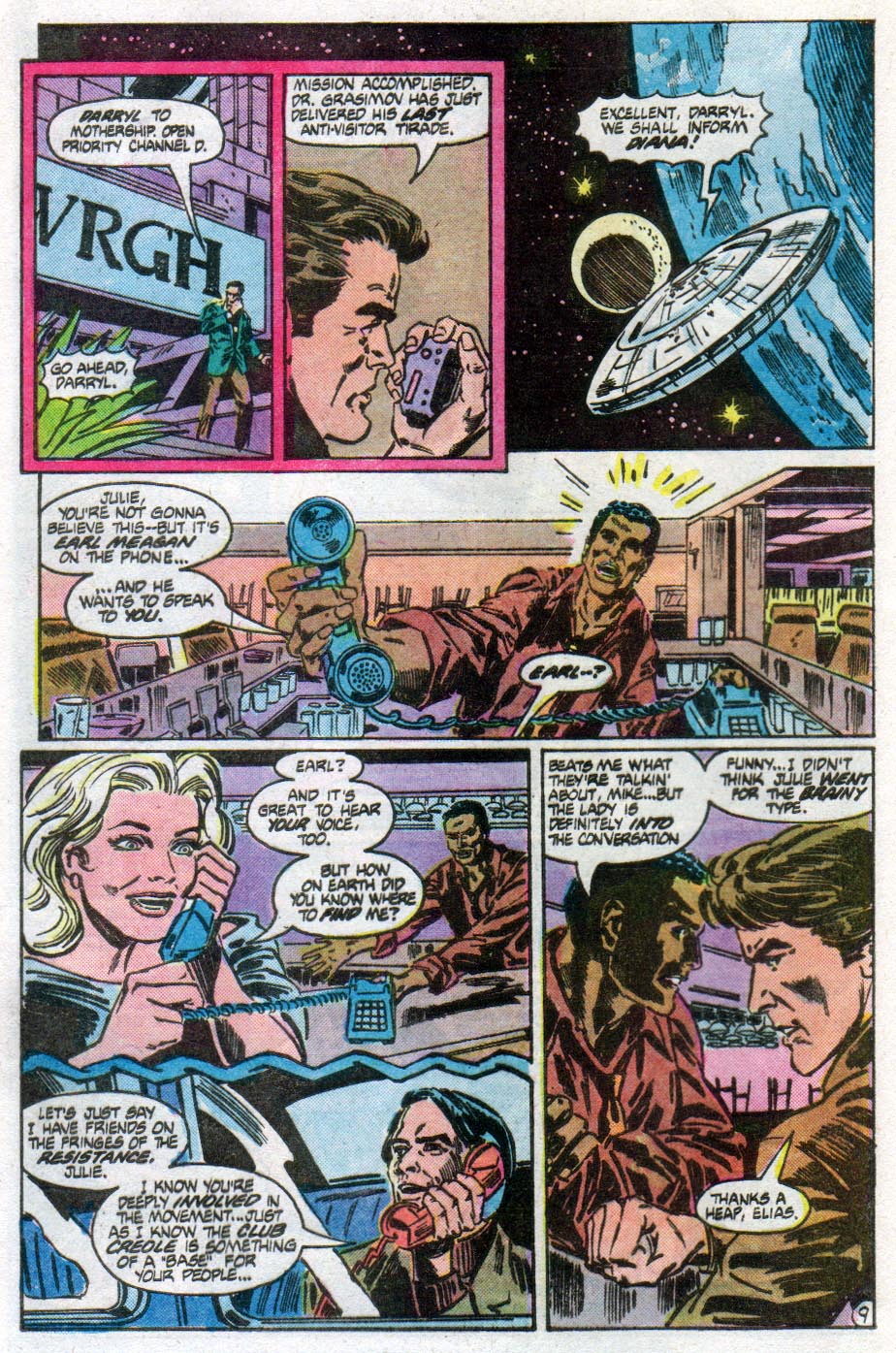 Read online V comic -  Issue #4 - 10