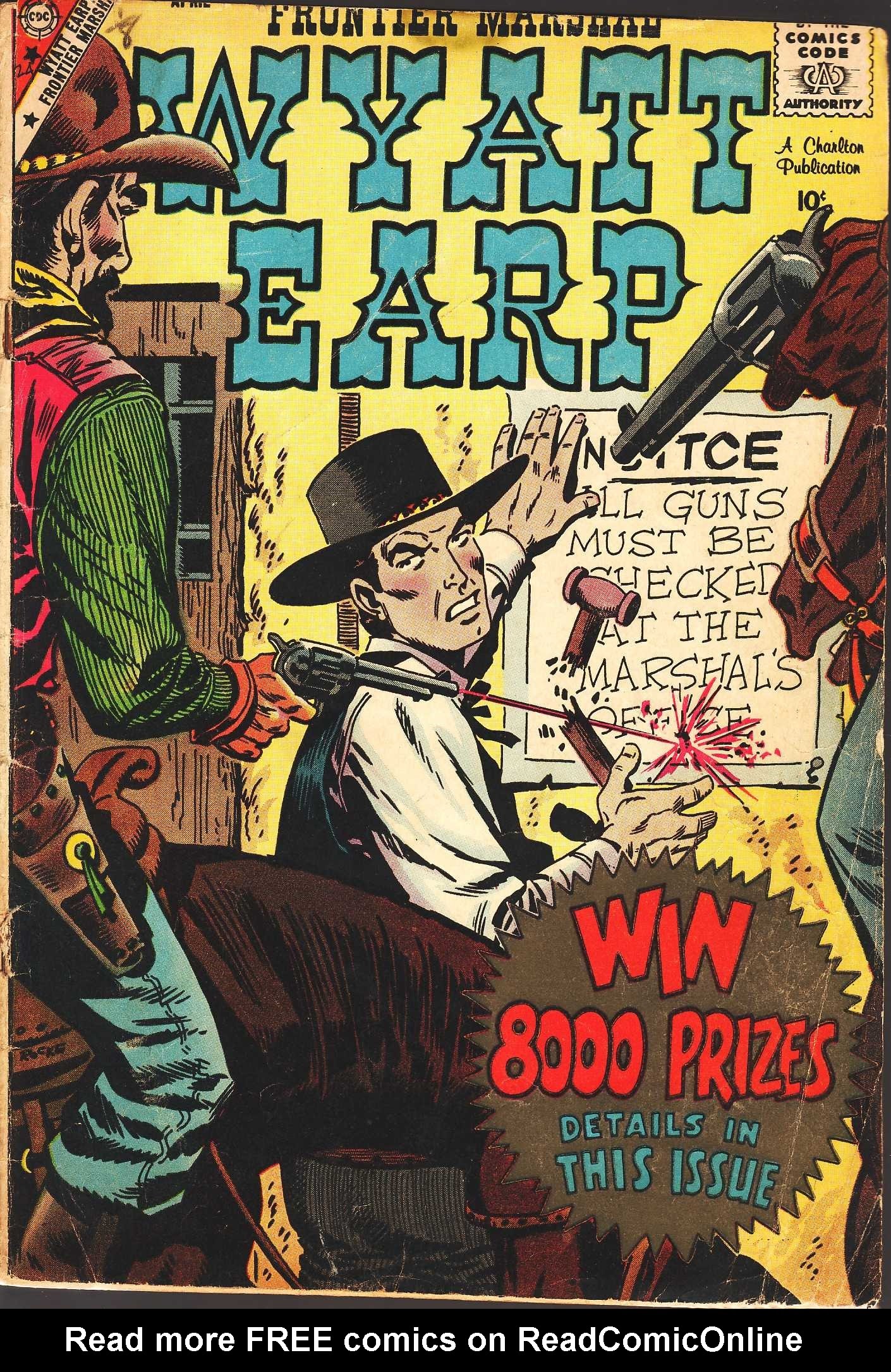 Read online Wyatt Earp Frontier Marshal comic -  Issue #24 - 1
