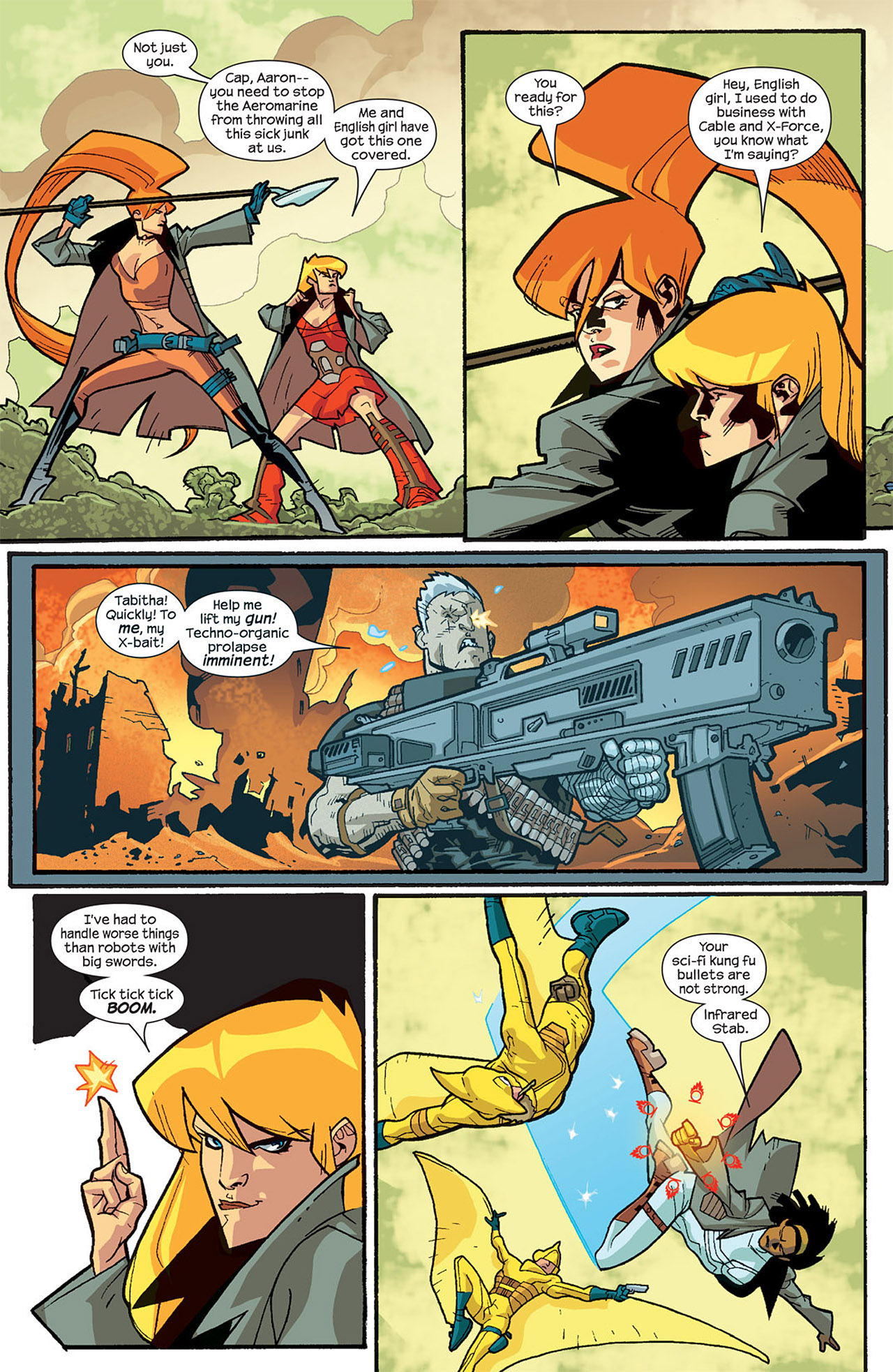 Read online Nextwave: Agents Of H.A.T.E. comic -  Issue #5 - 25