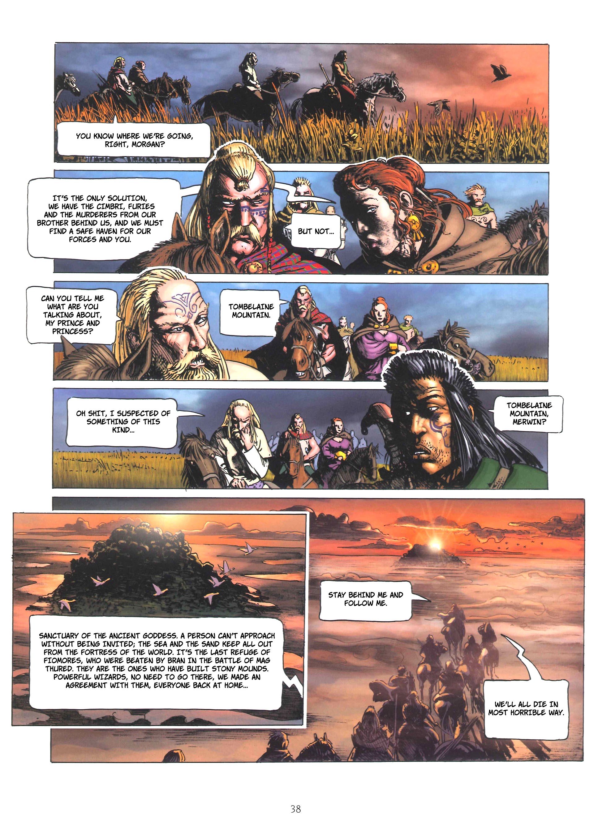Read online Kelt comic -  Issue #1 - 38
