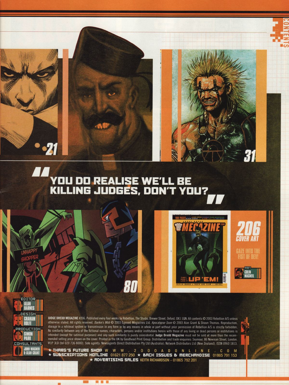 Read online Judge Dredd Megazine (Vol. 5) comic -  Issue #206 - 3