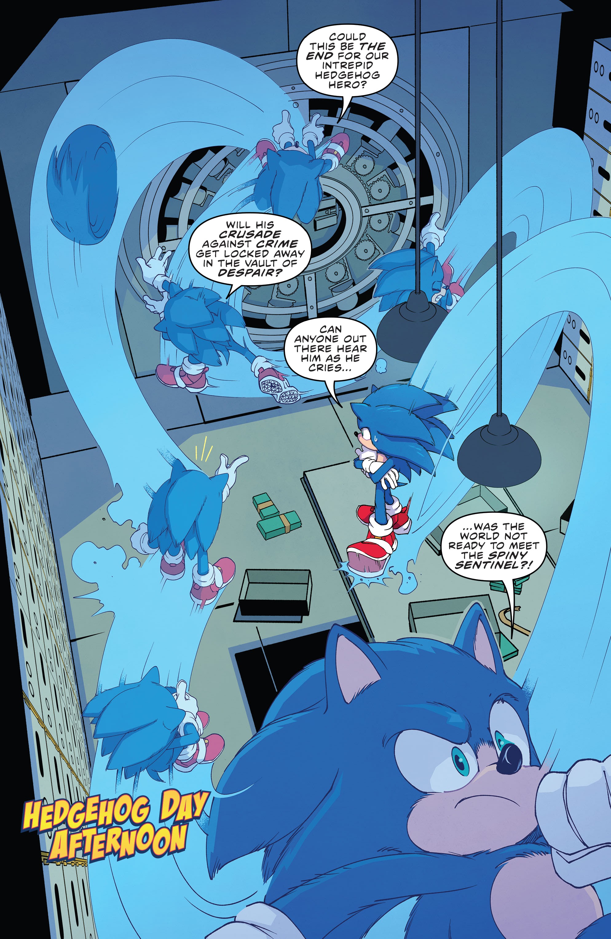 Read online Sonic the Hedgehog 2: The Official Movie Pre-Quill comic -  Issue # Full - 3