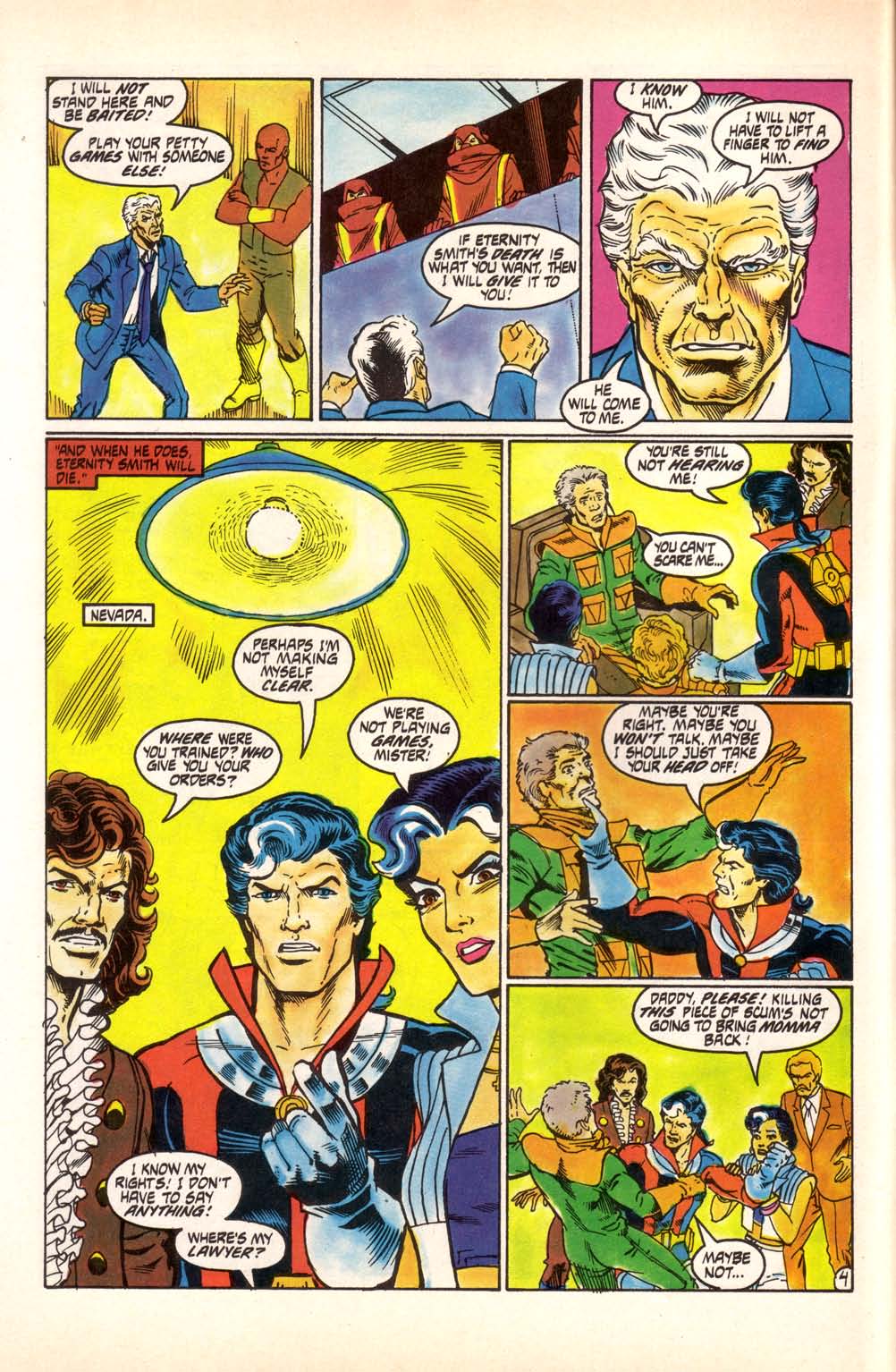 Read online Eternity Smith (1987) comic -  Issue #1 - 6