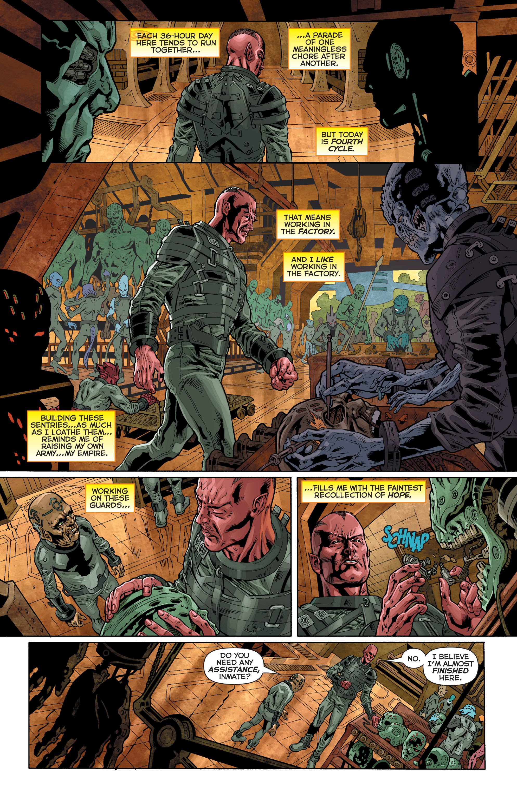 Read online Sinestro: Futures End comic -  Issue # Full - 4