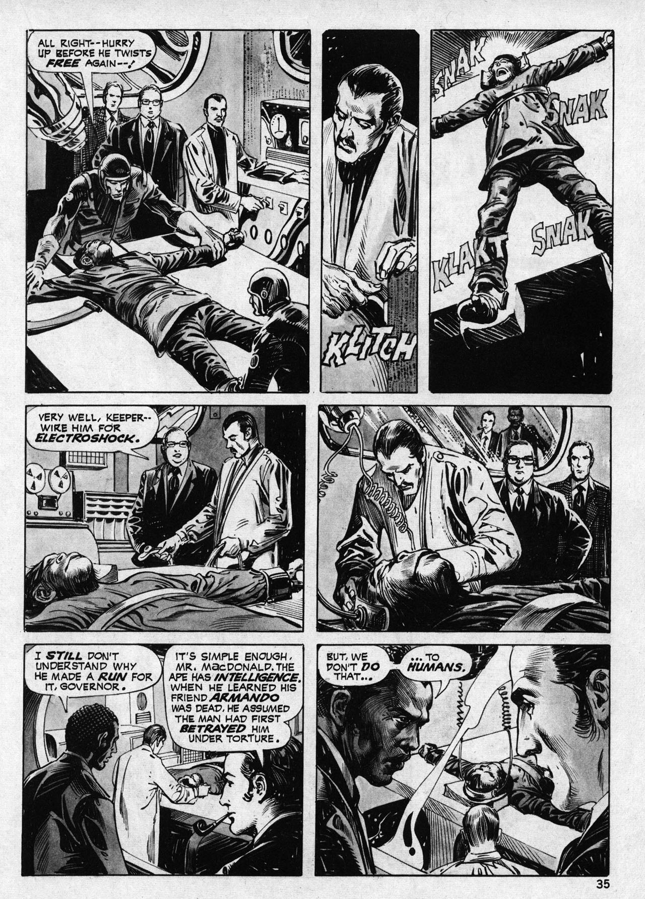 Read online Planet of the Apes comic -  Issue #20 - 33
