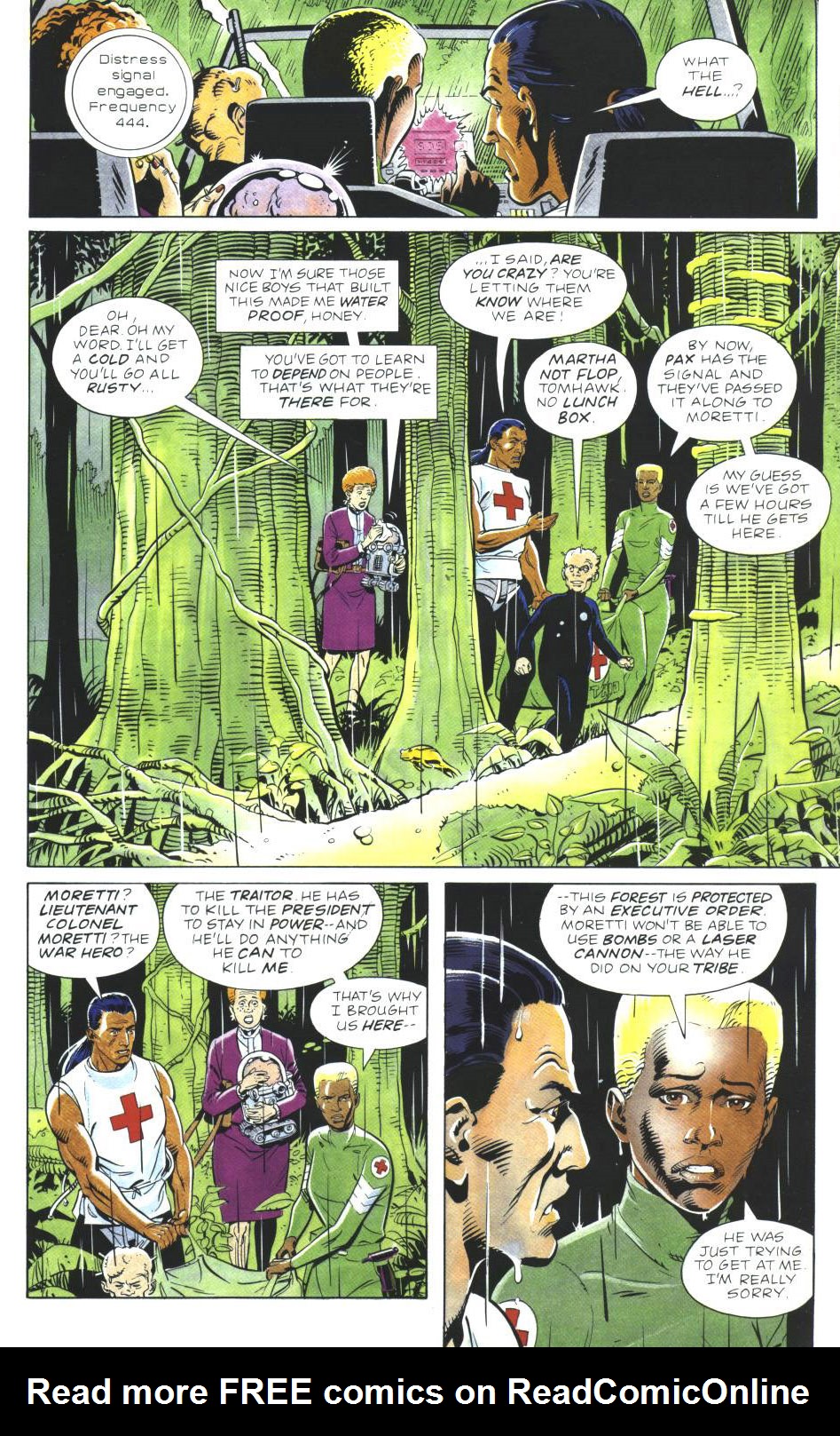 Read online Martha Washington Saves the World comic -  Issue #1 - 185