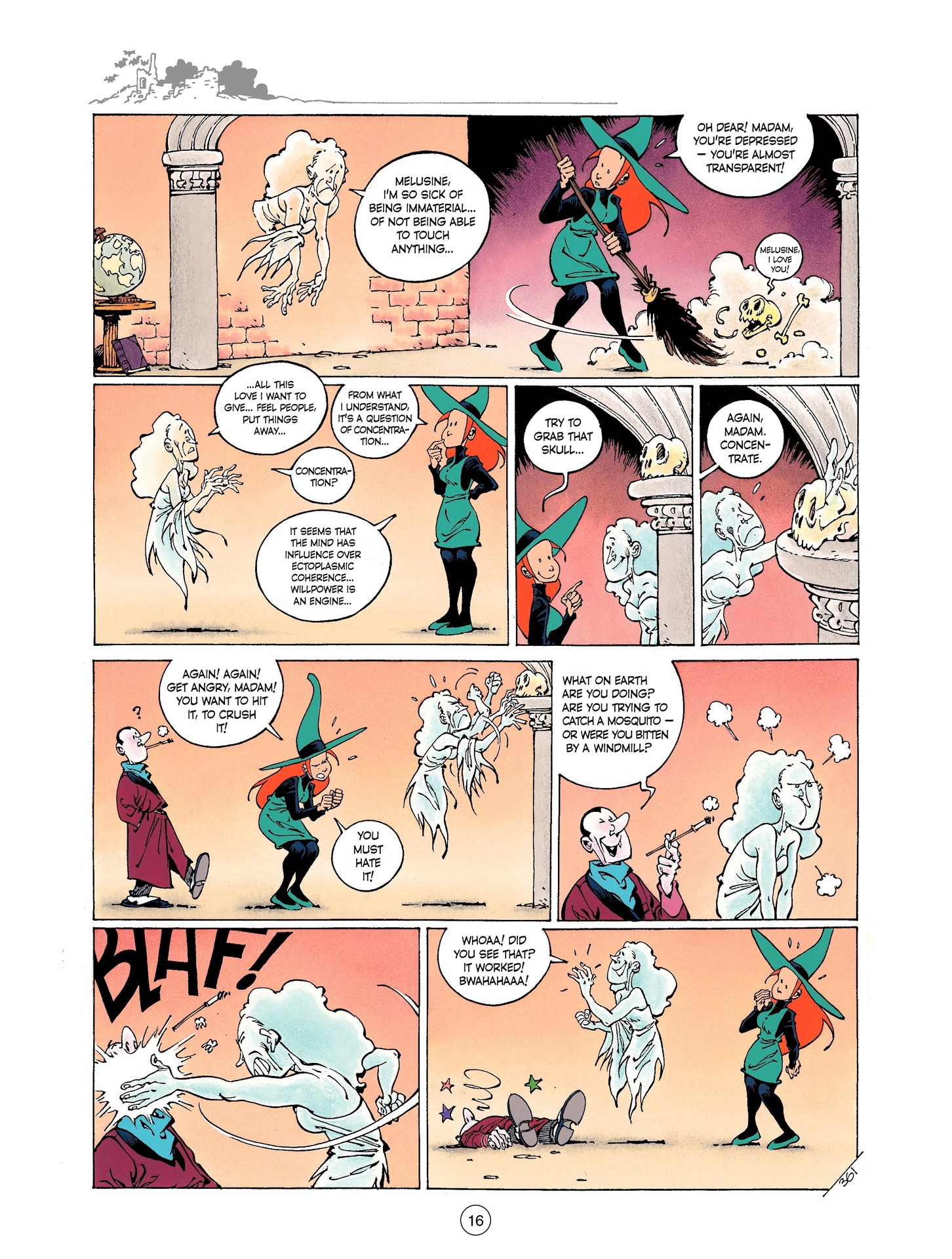Read online Melusine comic -  Issue #5 - 16
