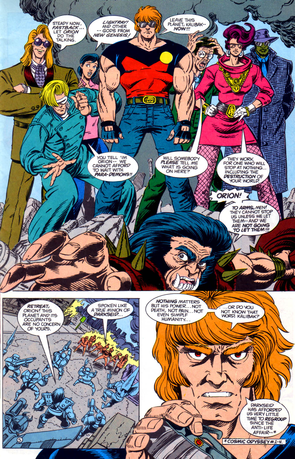 Read online The New Gods (1989) comic -  Issue #1 - 5