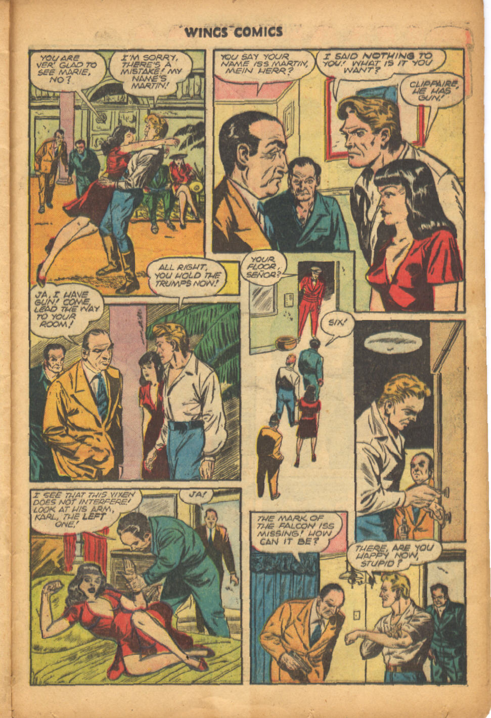 Read online Wings Comics comic -  Issue #70 - 37