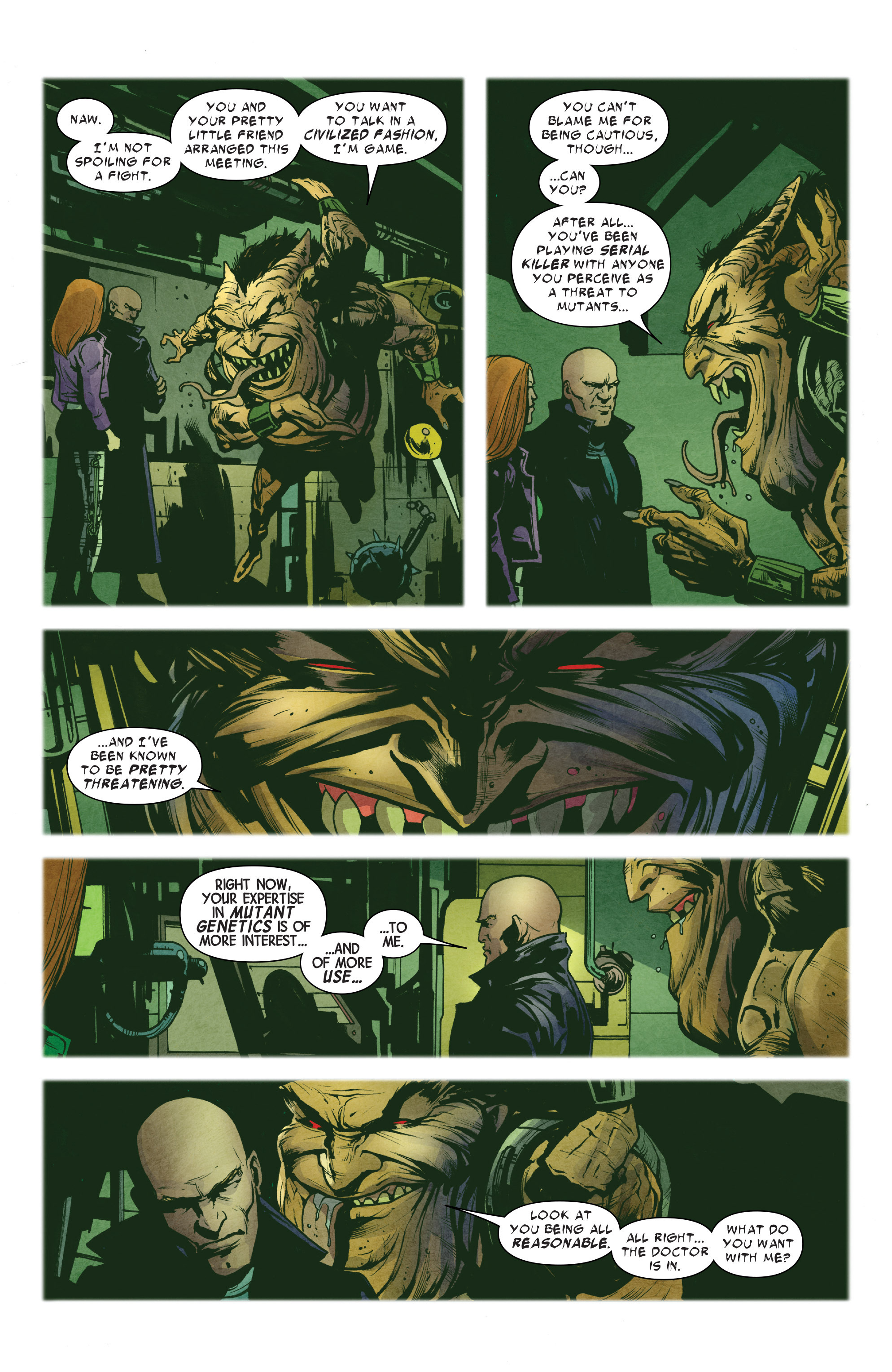 Read online Magneto comic -  Issue #19 - 14