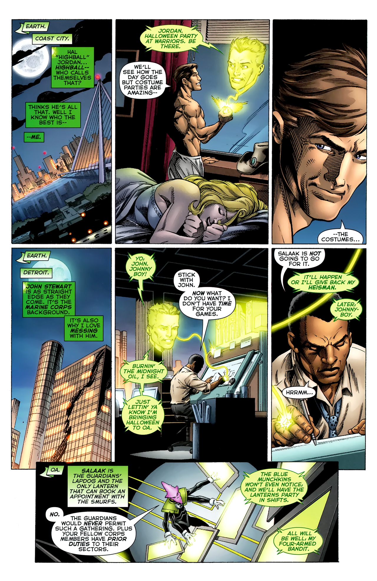 Read online DCU Halloween Special '09 comic -  Issue # Full - 9