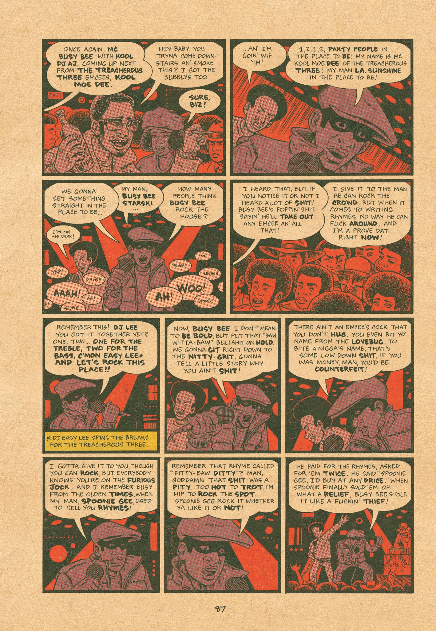 Read online Hip Hop Family Tree (2013) comic -  Issue # TPB 1 - 88